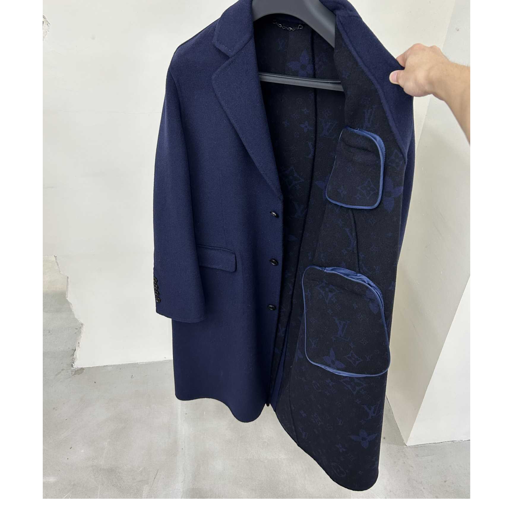 Louis Vuitton Doubleface Monogram Coat   1A7Y2U - DopestKickz