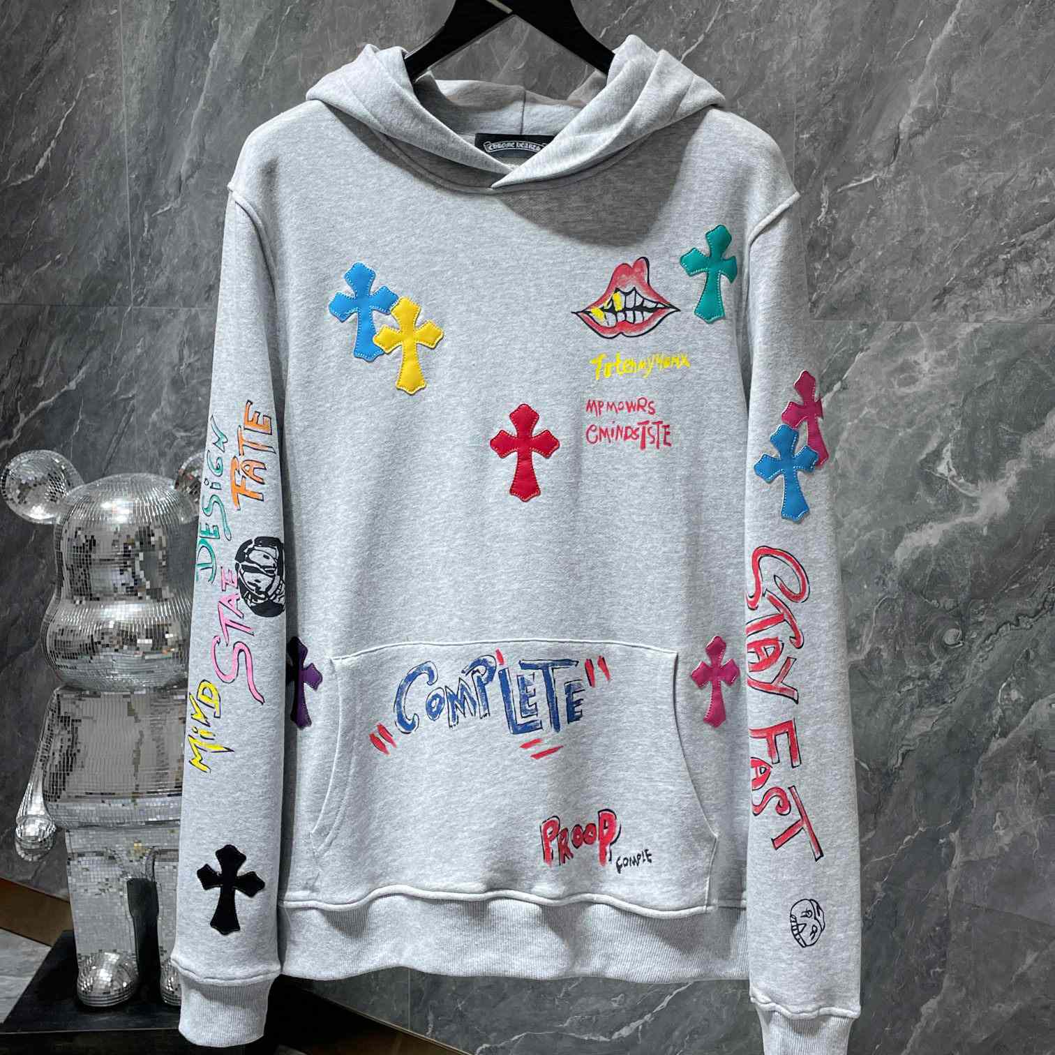 Chrome Hearts Cross Hoodie - DopestKickz