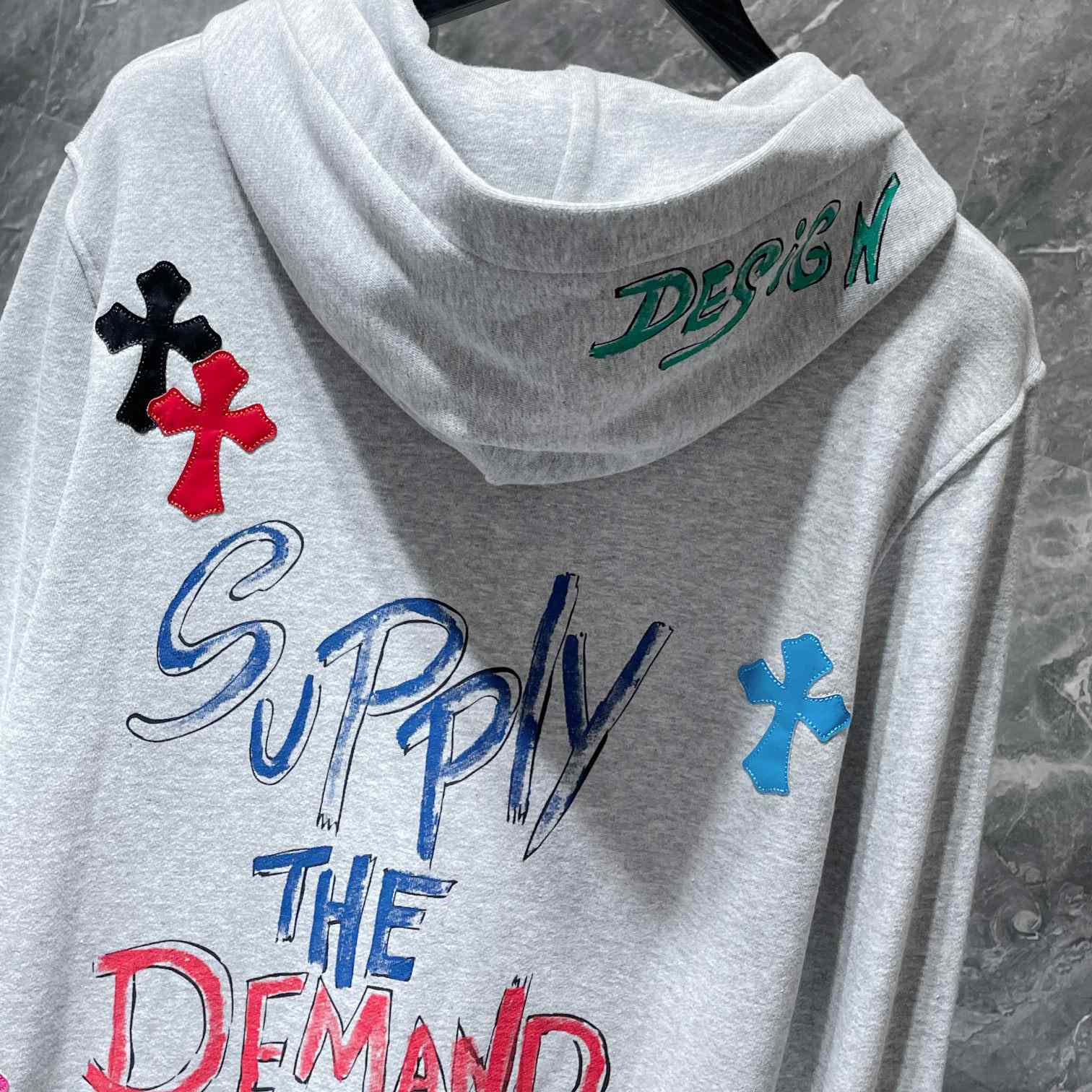 Chrome Hearts Cross Hoodie - DopestKickz