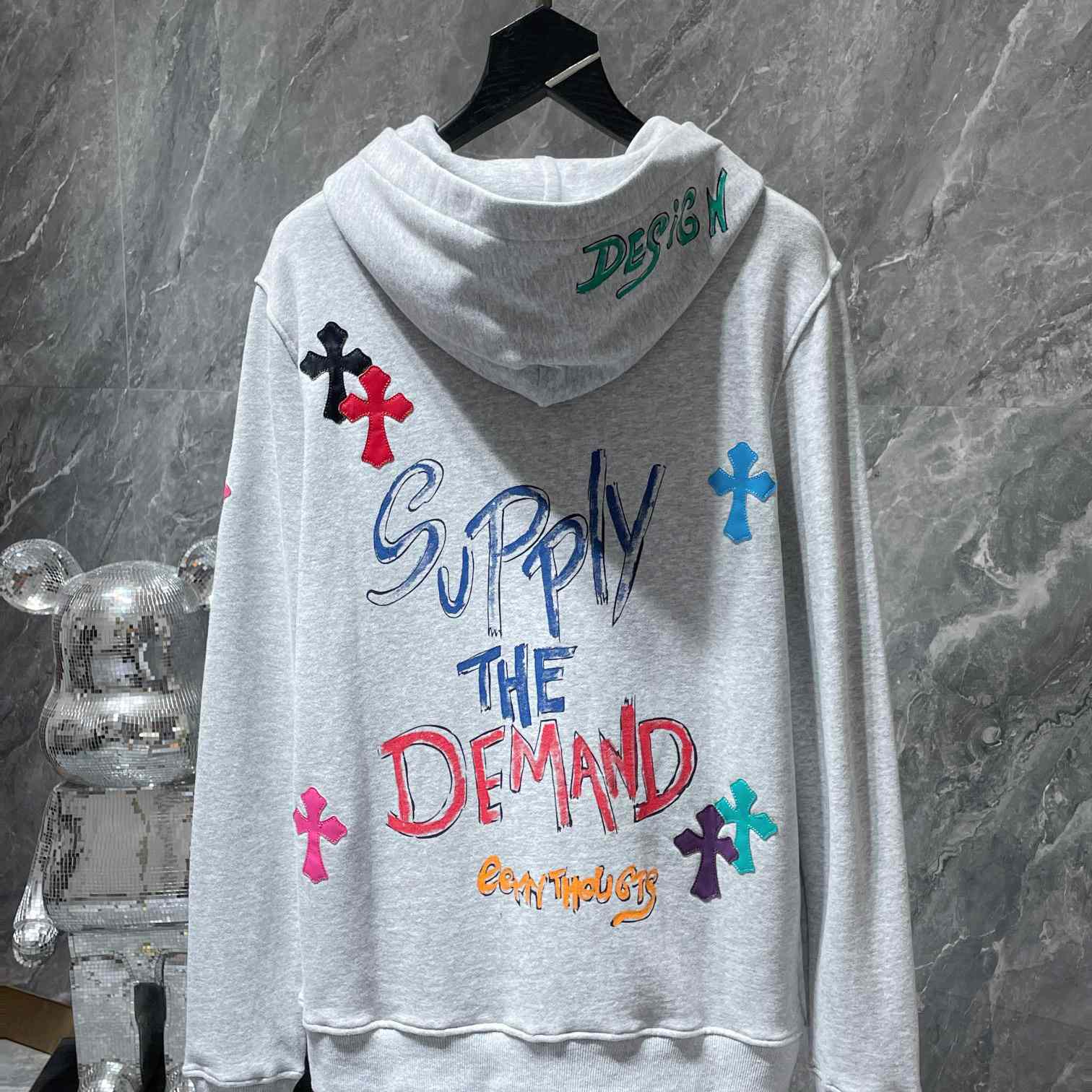 Chrome Hearts Cross Hoodie - DopestKickz