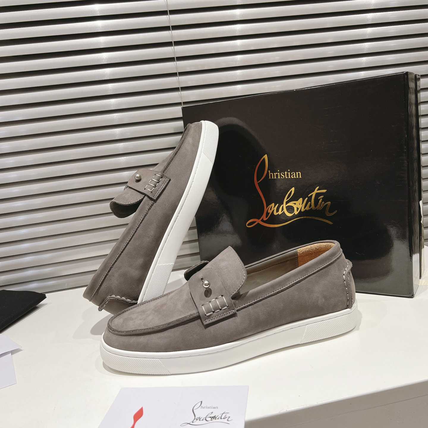 Christian Louboutin Chambeliboa Boat shoes - DopestKickz