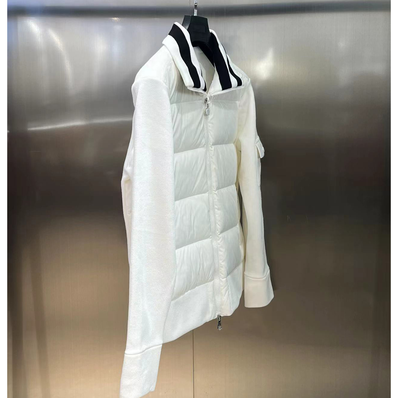 Moncler Puffer Bomber Jacket - DopestKickz