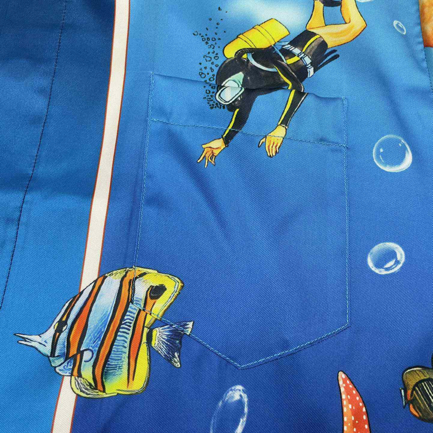 Casablanca  Silk Drawstring Short-Sleeve Shirt   CA3456 - DopestKickz