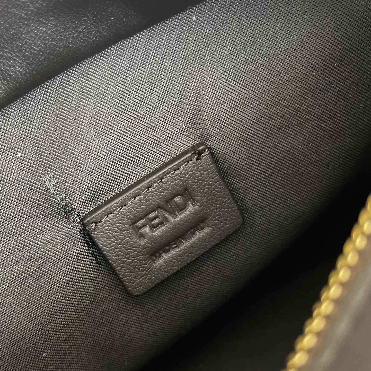 Fendi Mini Roll Brown FF Jacquard Mini Bag - DopestKickz