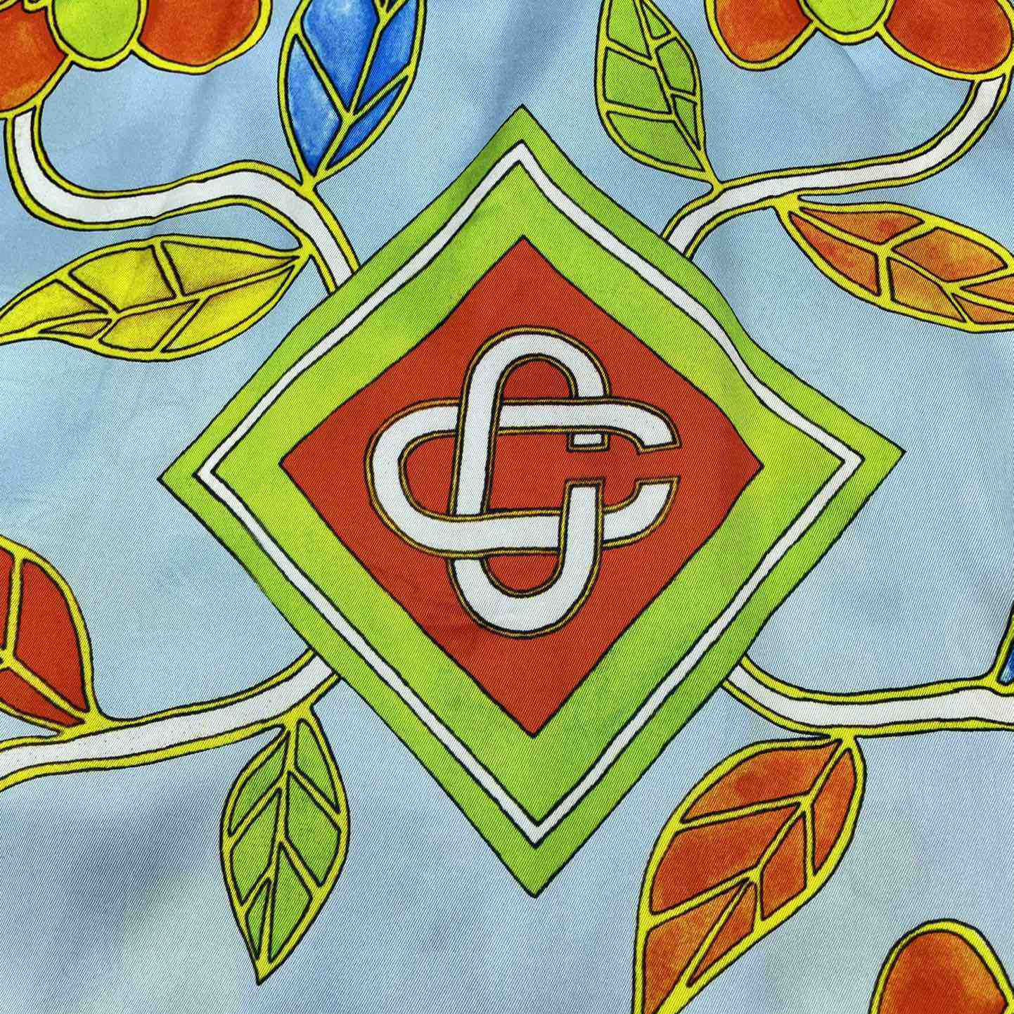 Casablanca Cuban Collar Short-Sleeve Shirt 'Yoruba Flowers'   CA3486 - DopestKickz