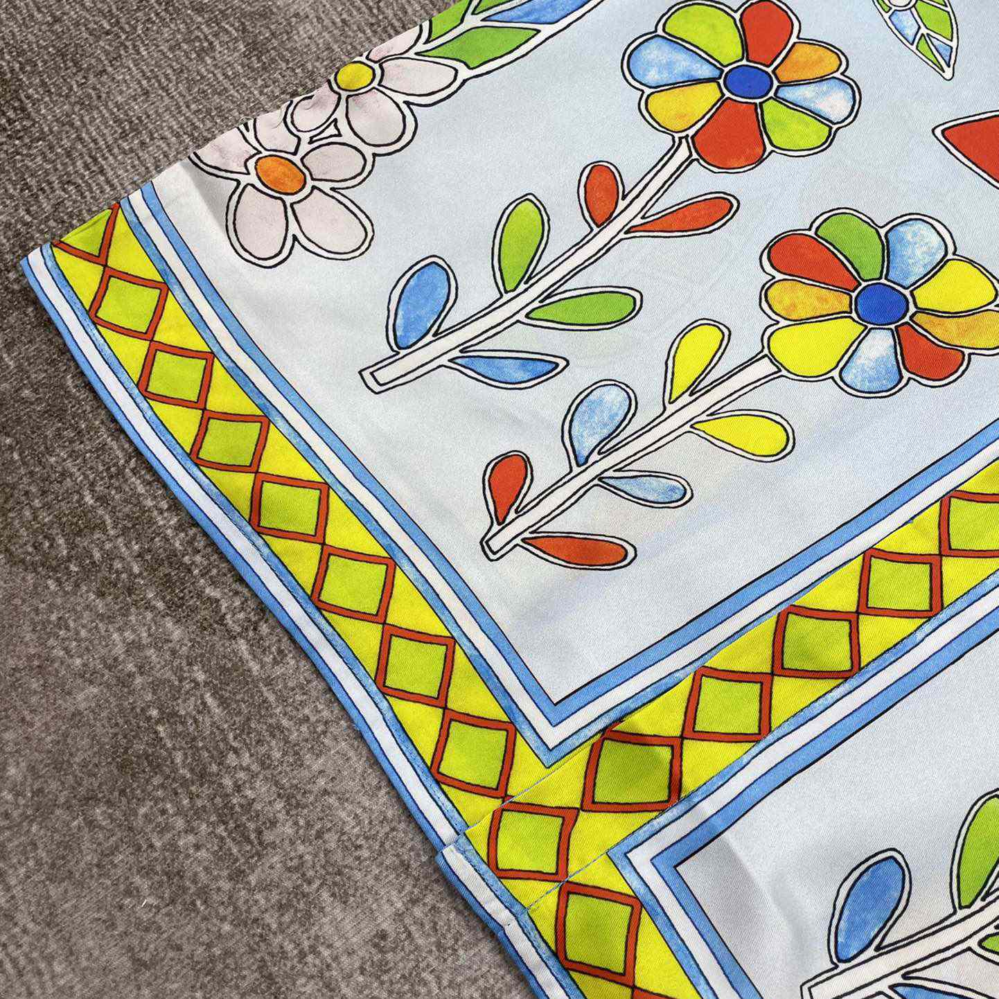 Casablanca Cuban Collar Short-Sleeve Shirt 'Yoruba Flowers'   CA3486 - DopestKickz