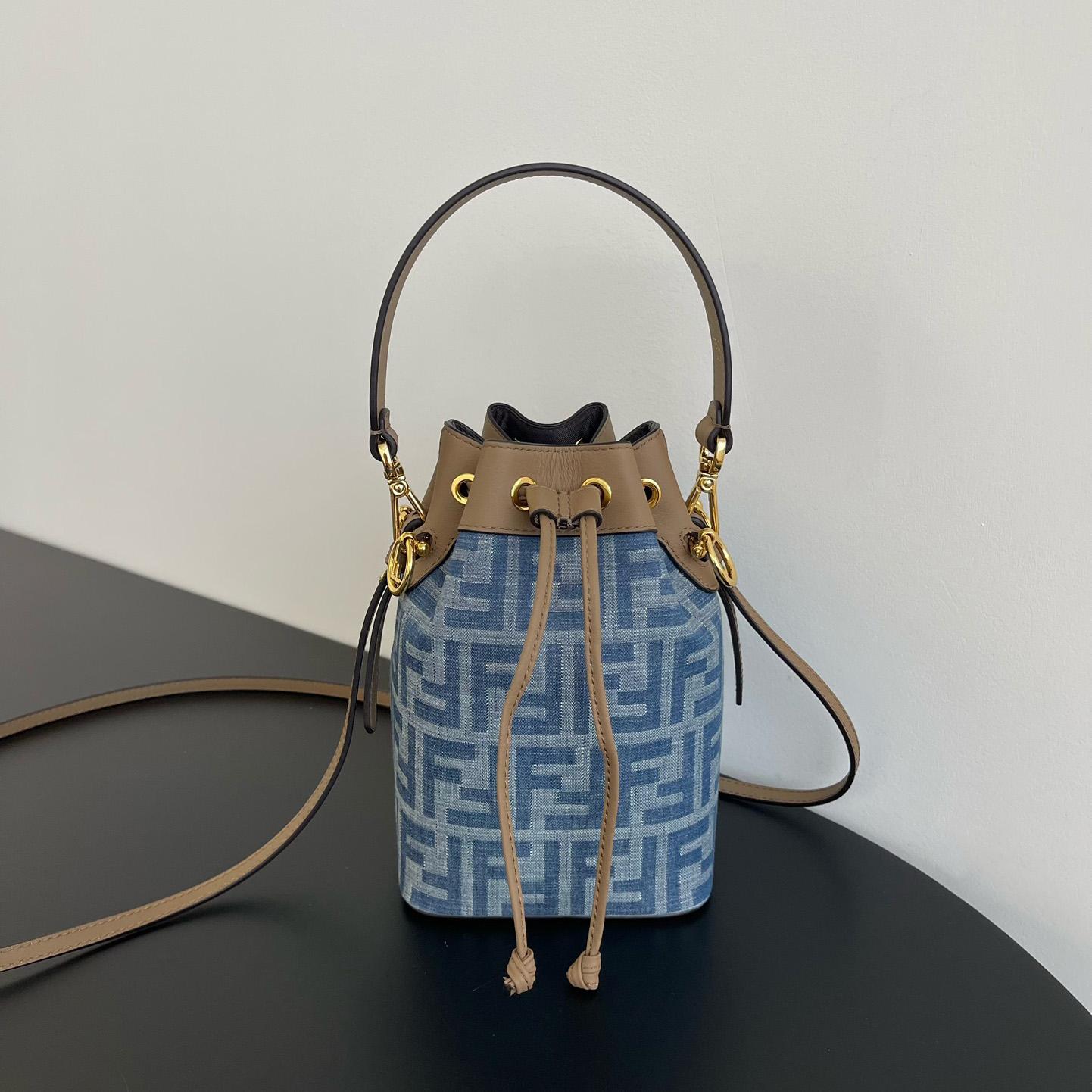 Fendi Mini Mon Tresor Bucket Bag (12x18x10cm) - DopestKickz