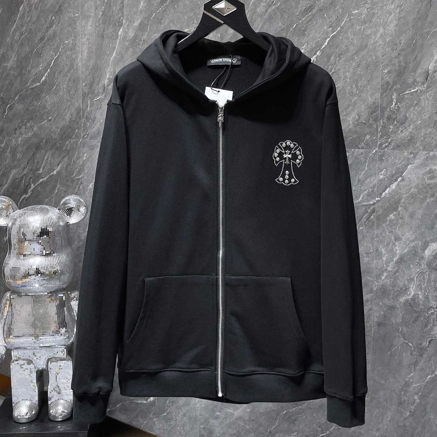 Chrome Hearts Zip Up Hoodie  - DopestKickz