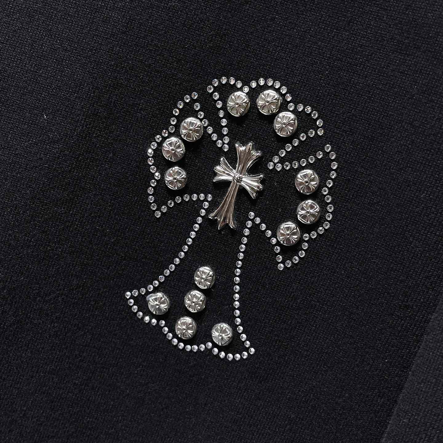 Chrome Hearts Zip Up Hoodie  - DopestKickz