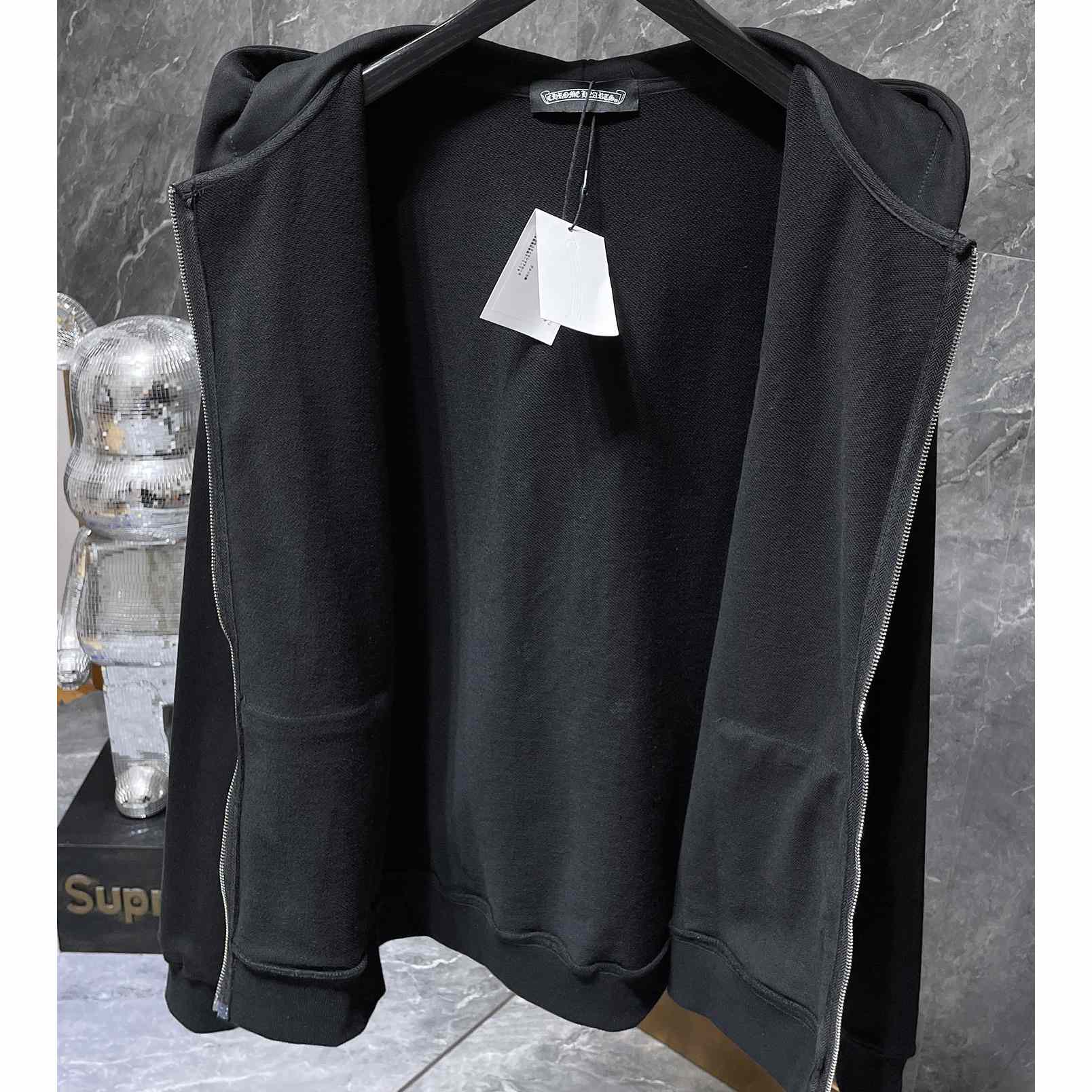 Chrome Hearts Zip Up Hoodie  - DopestKickz