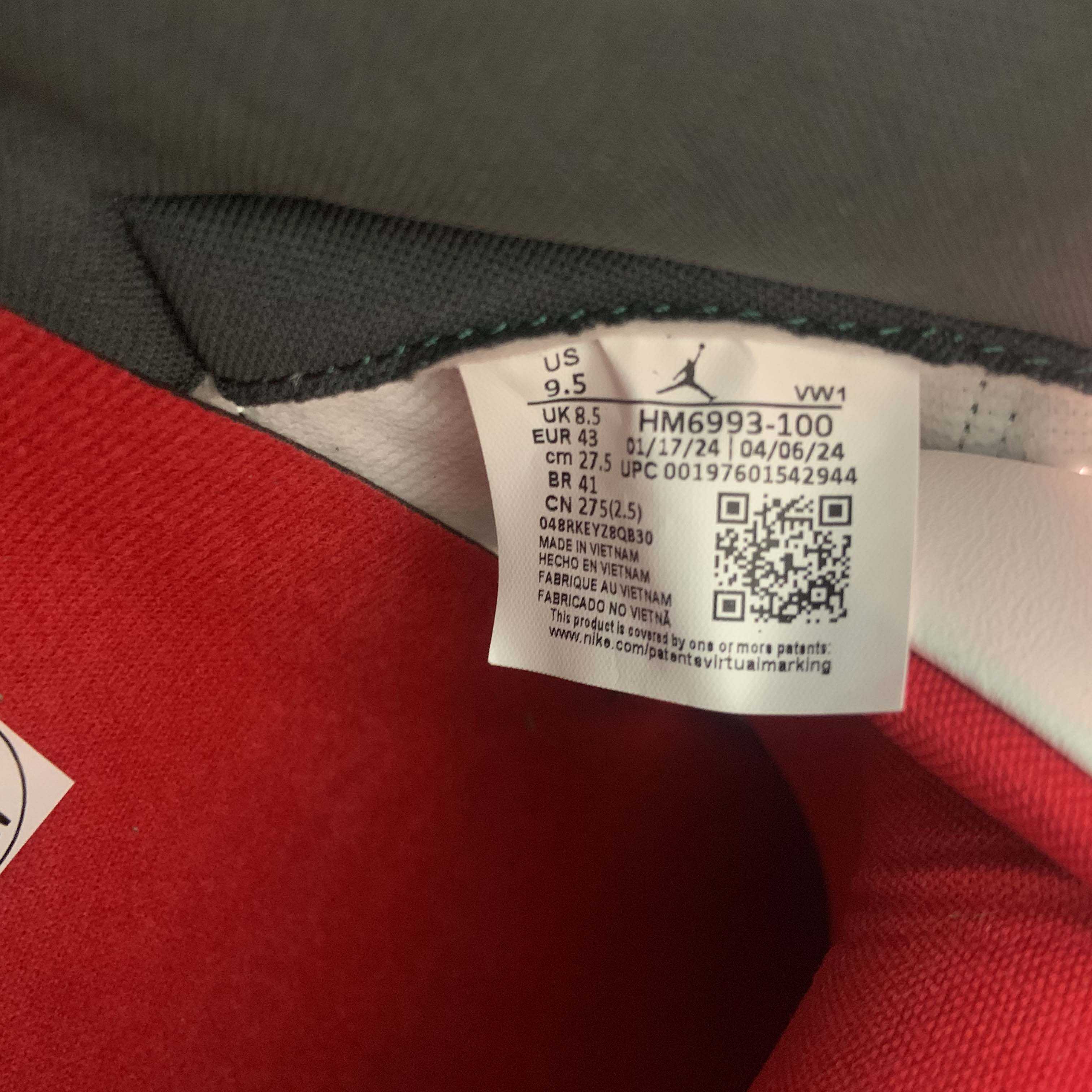 Air Jordan 3 “Wings” Basketball Shoes     HM6993-100  - DopestKickz