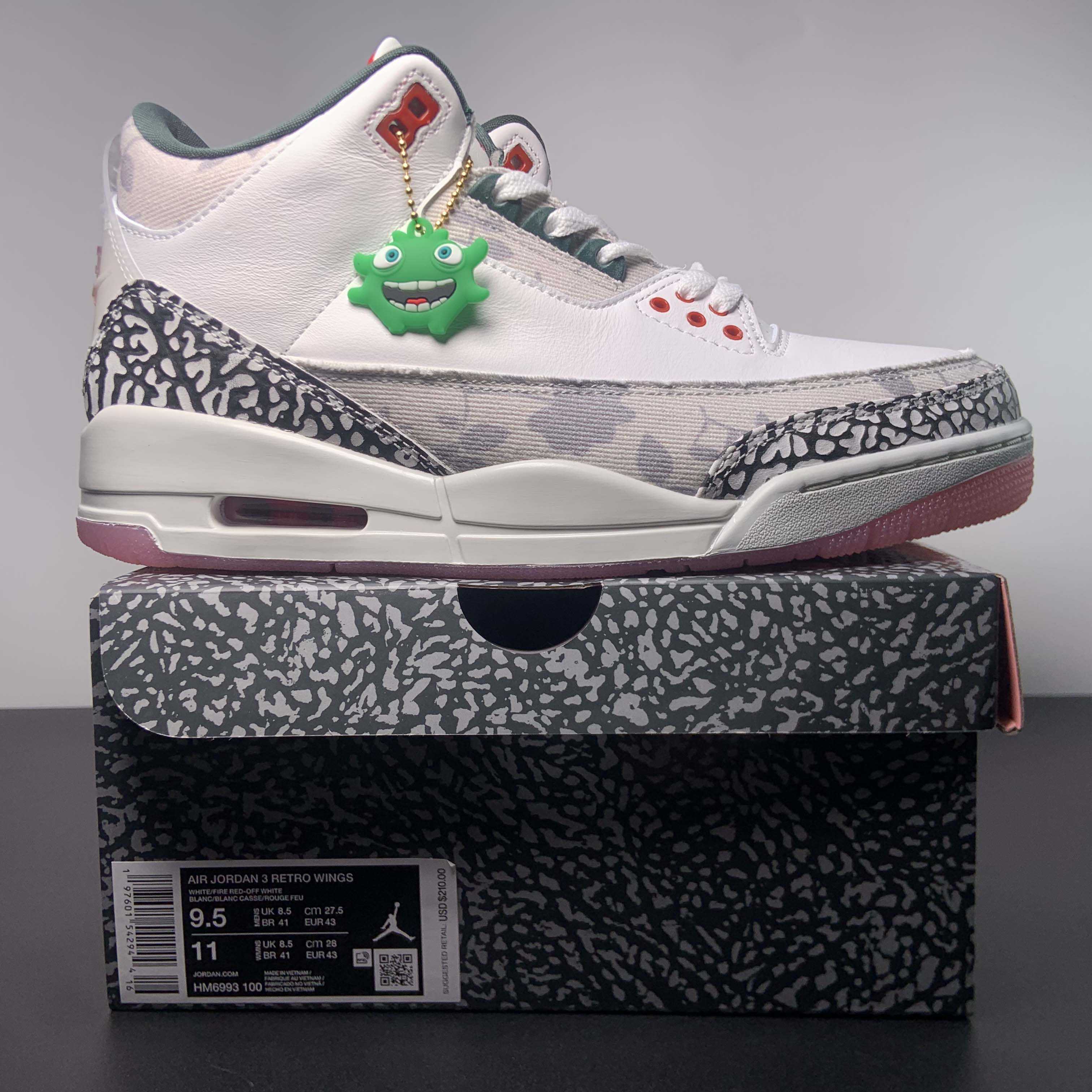 Air Jordan 3 “Wings” Basketball Shoes     HM6993-100  - DopestKickz