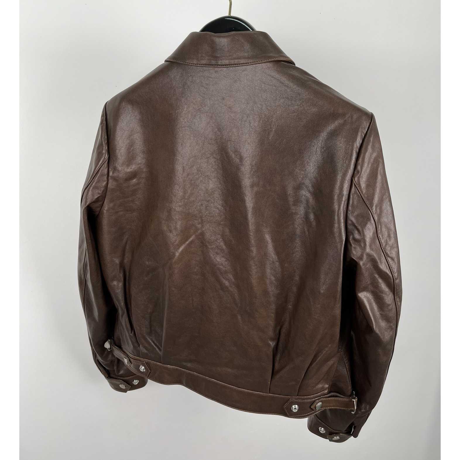 Dior Zipped Jacket Brown Napa Calfskin - DopestKickz
