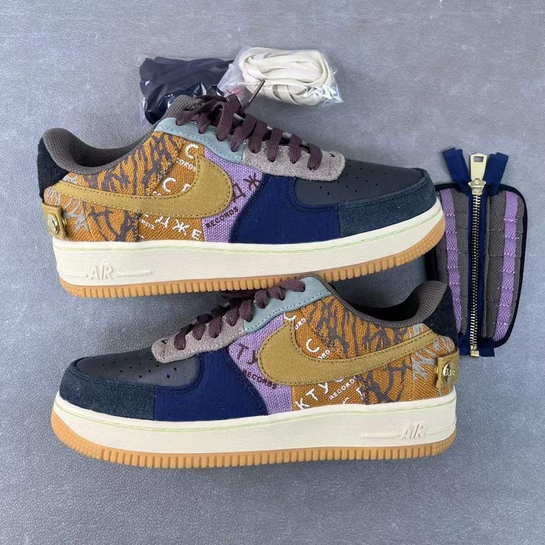 Travis Scott x Nike Air Force 1 Low AF1 Sneaker    CN2405-900  - DopestKickz