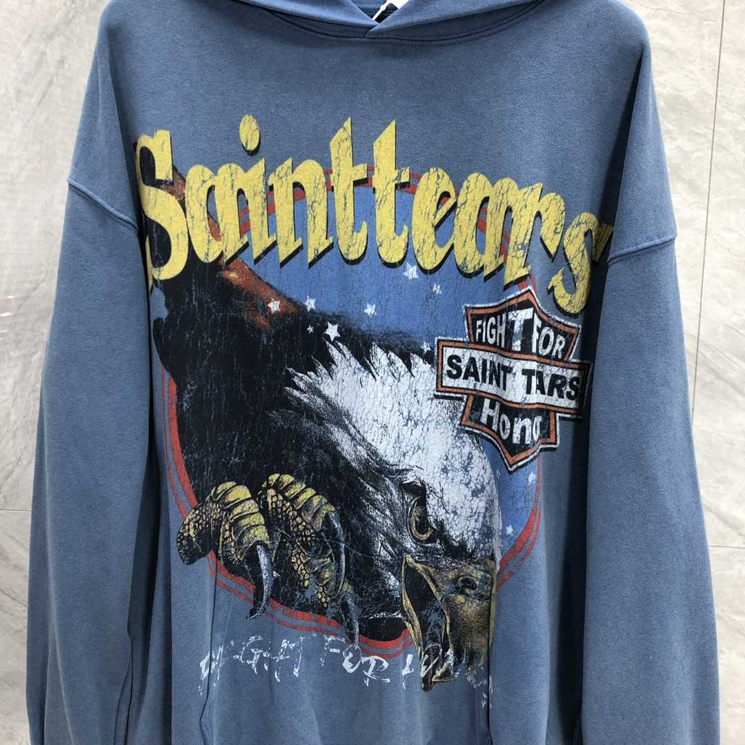 Saint Michael Tears Hoodie - DopestKickz