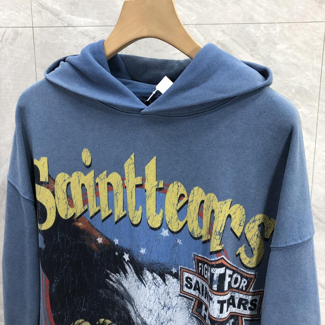 Saint Michael Tears Hoodie - DopestKickz