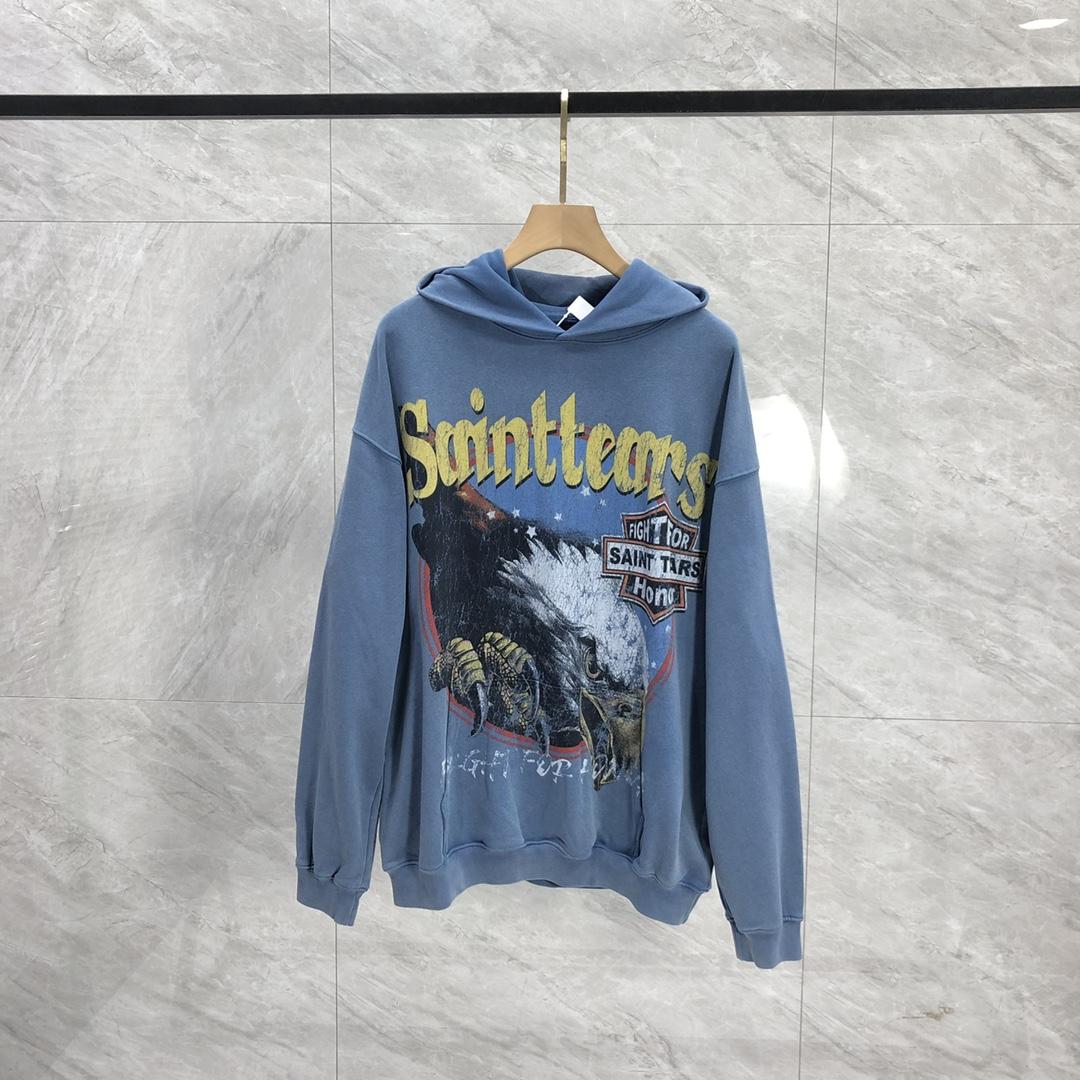 Saint Michael Tears Hoodie - DopestKickz