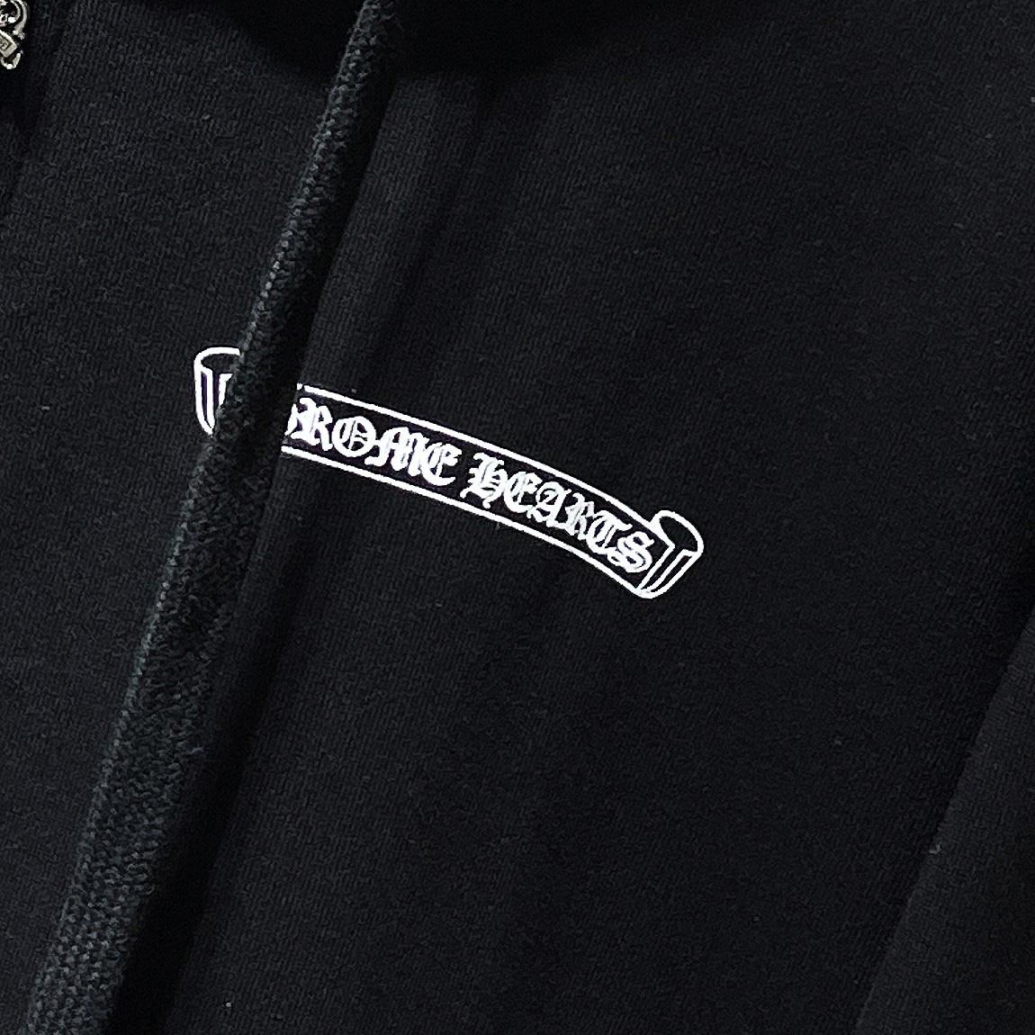 Chrome Hearts Zip Up Hoodie  - DopestKickz