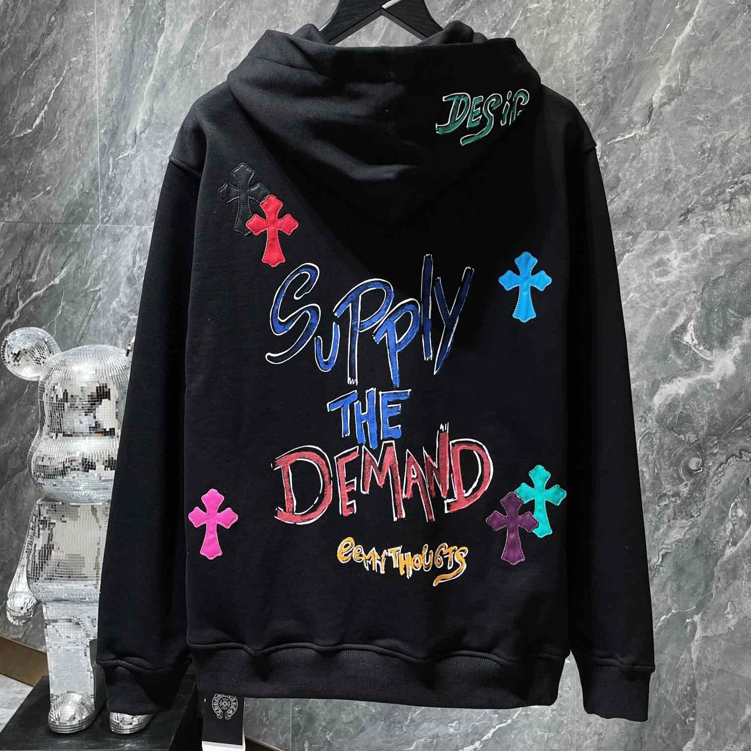 Chrome Hearts Cross Hoodie - DopestKickz