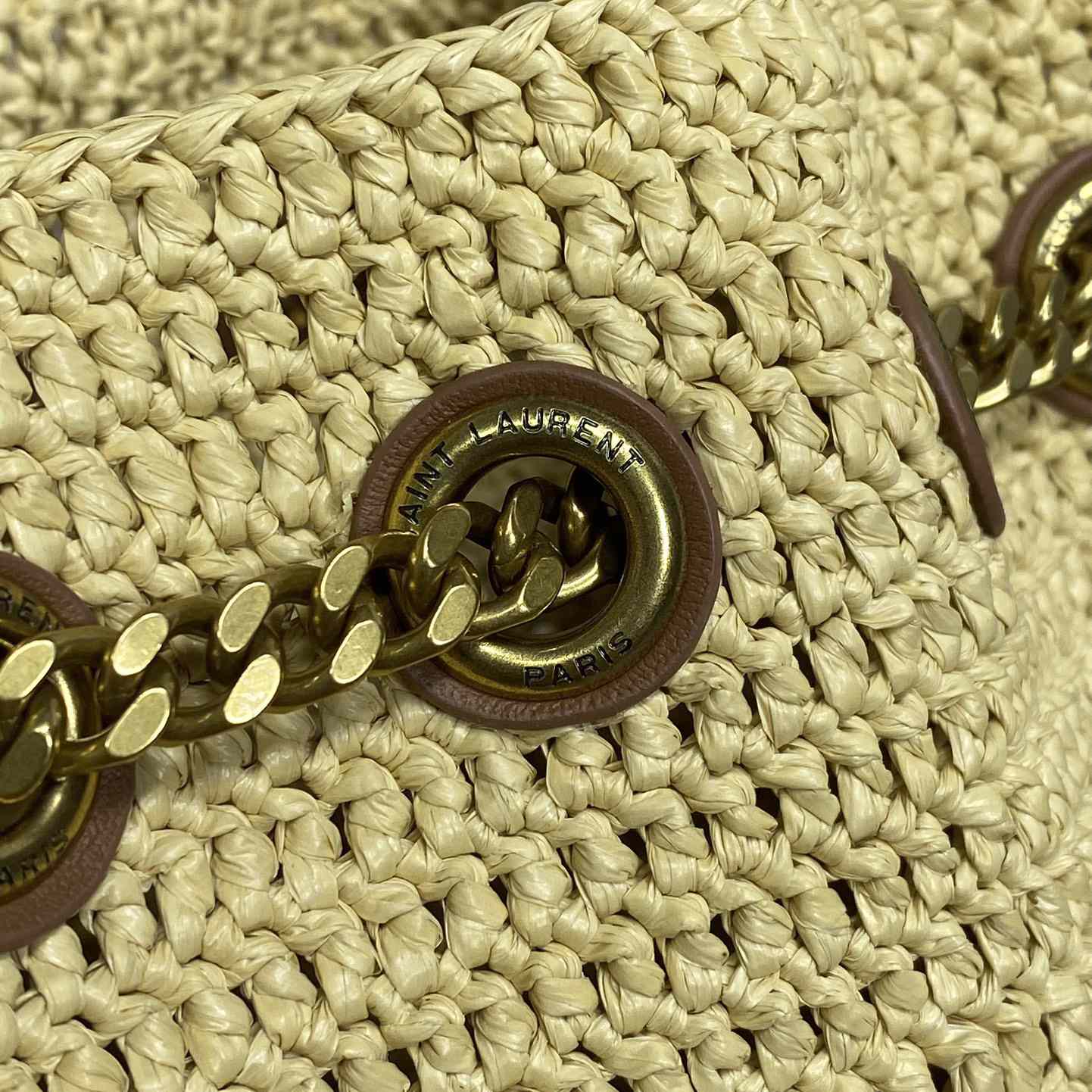 Saint Laurent Mini Joe In Raffia - DopestKickz