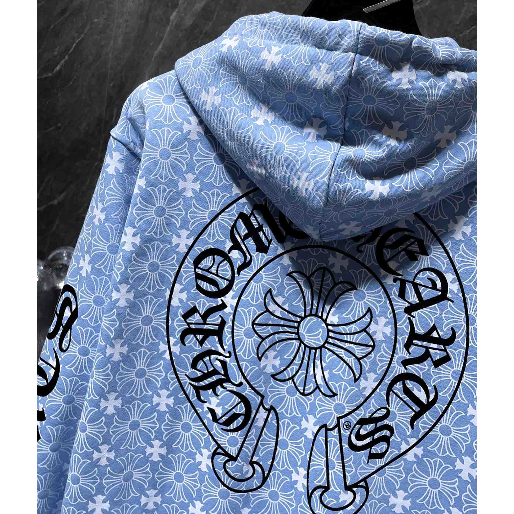 Chrome Hearts Horseshoe Zip Up Hoodie  - DopestKickz