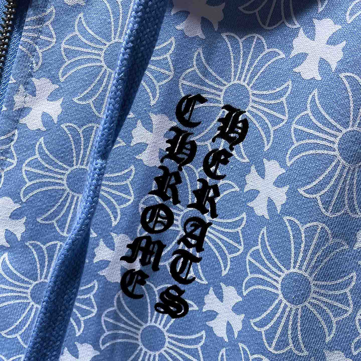 Chrome Hearts Horseshoe Zip Up Hoodie  - DopestKickz