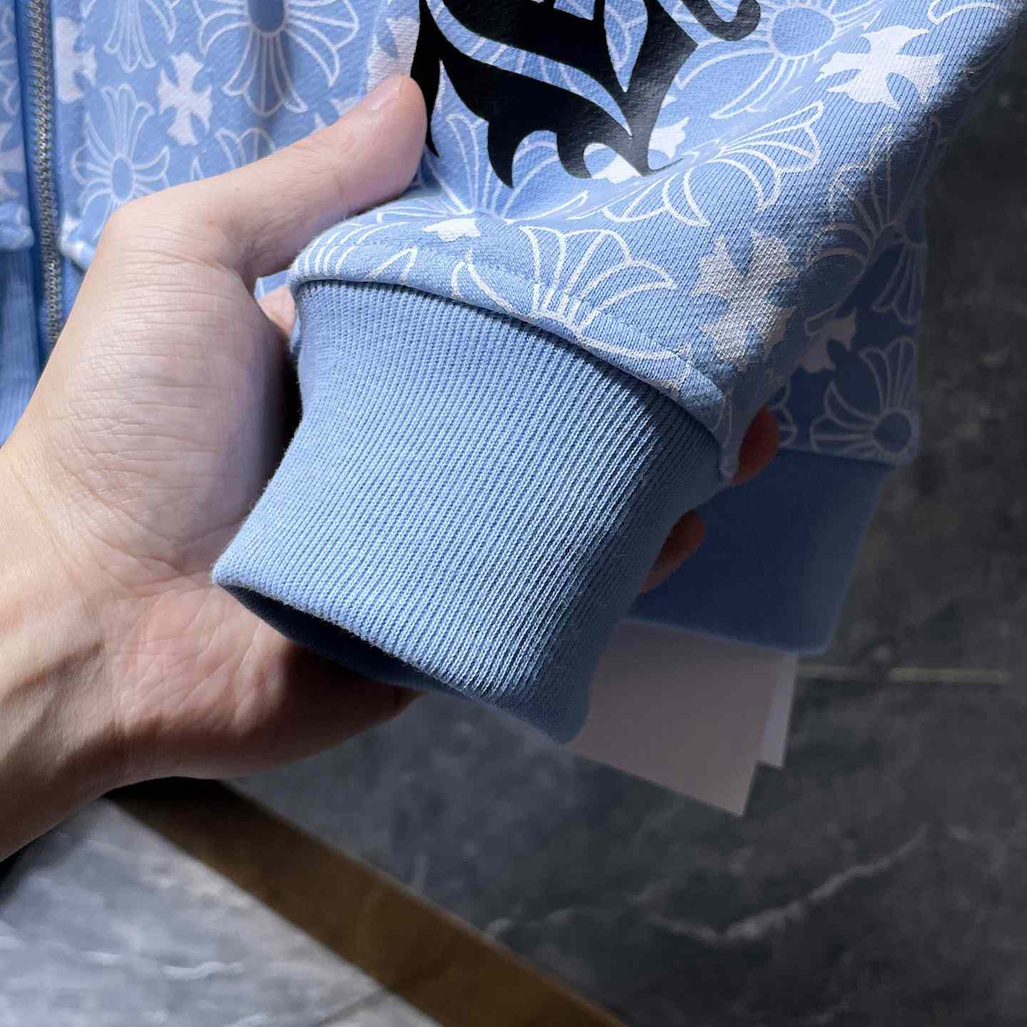 Chrome Hearts Horseshoe Zip Up Hoodie  - DopestKickz