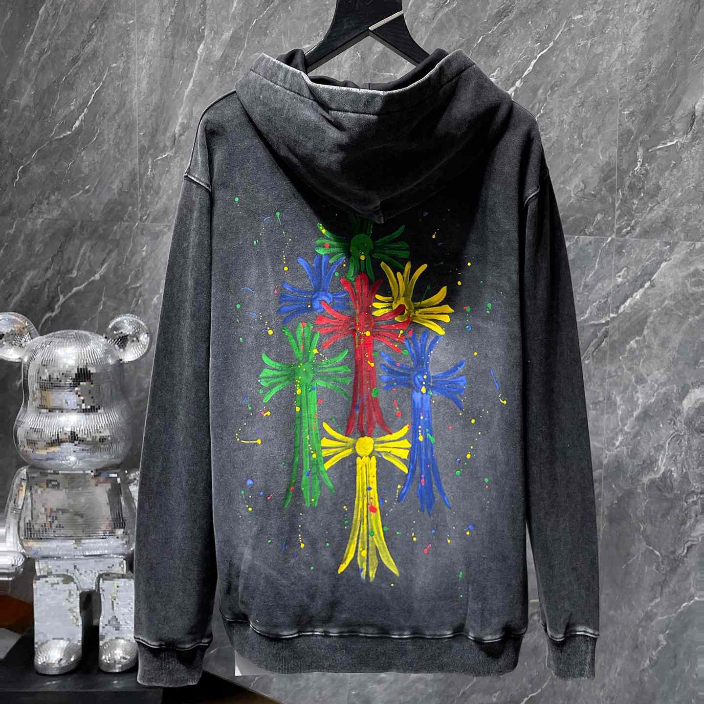 Chrome Hearts Cross Hoodie - DopestKickz