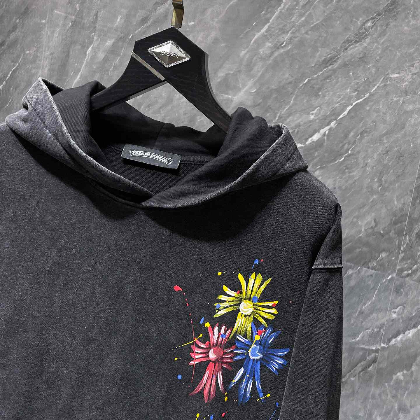 Chrome Hearts Cross Hoodie - DopestKickz