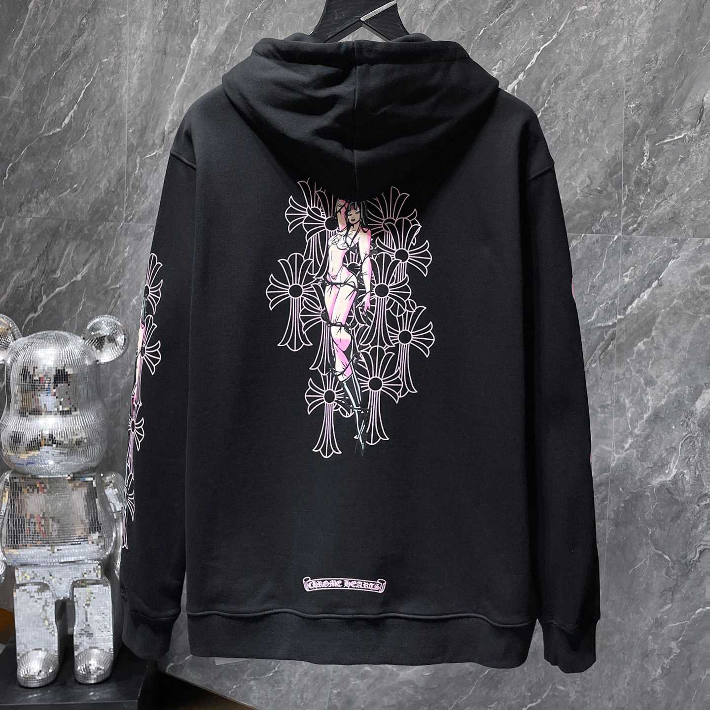 Chrome Hearts Zip Up Hoodie  - DopestKickz
