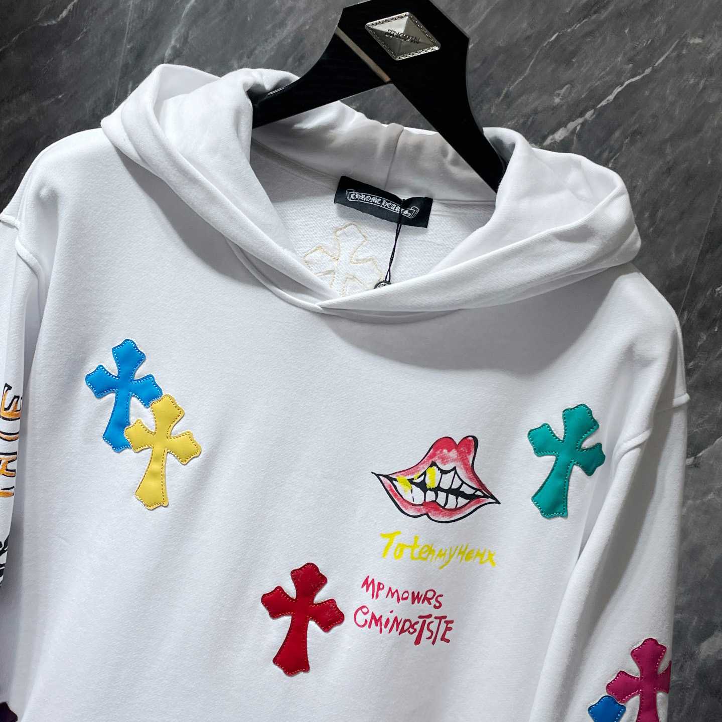 Chrome Hearts Cross Hoodie - DopestKickz