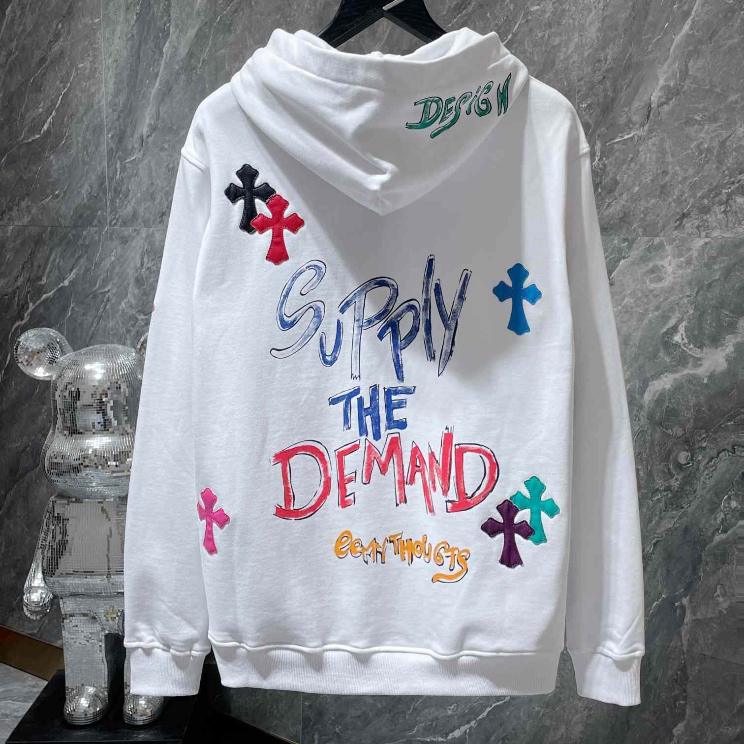 Chrome Hearts Cross Hoodie - DopestKickz