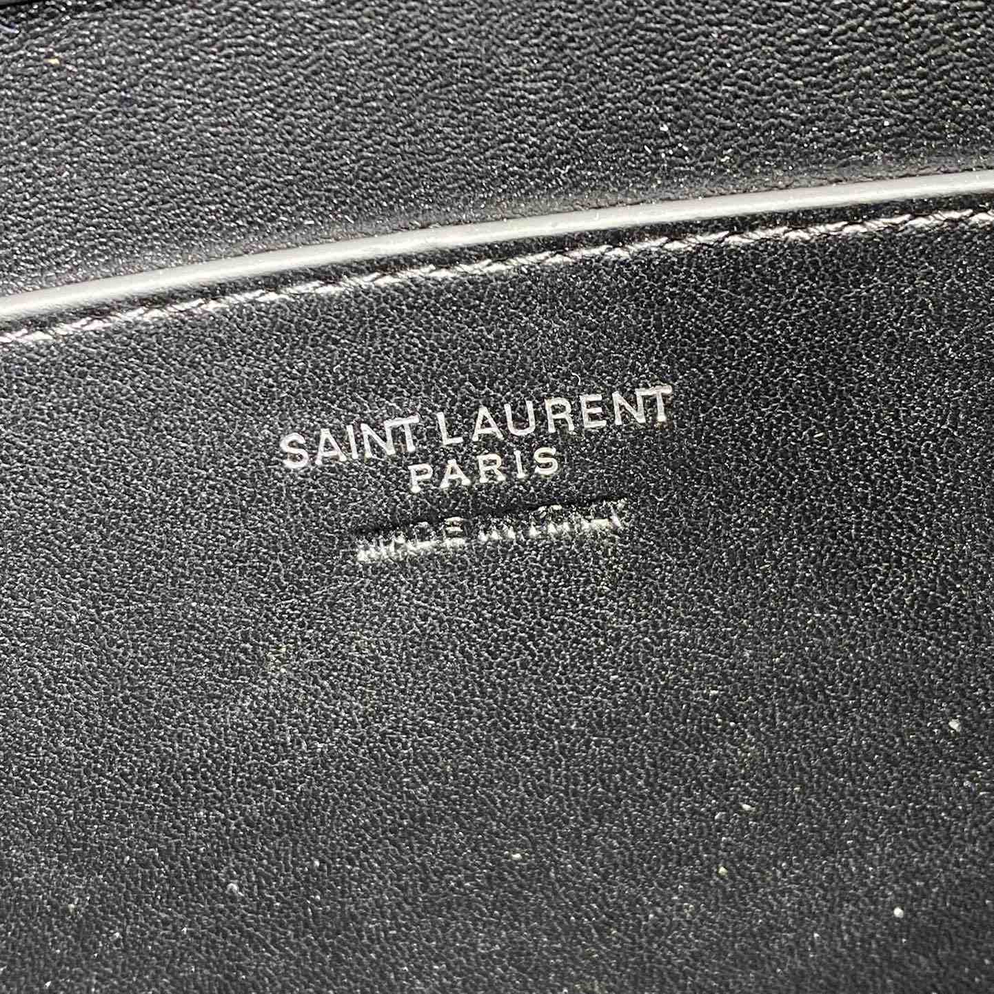 Saint Laurent Cassandre Envelope Messenger In Lambskin - DopestKickz