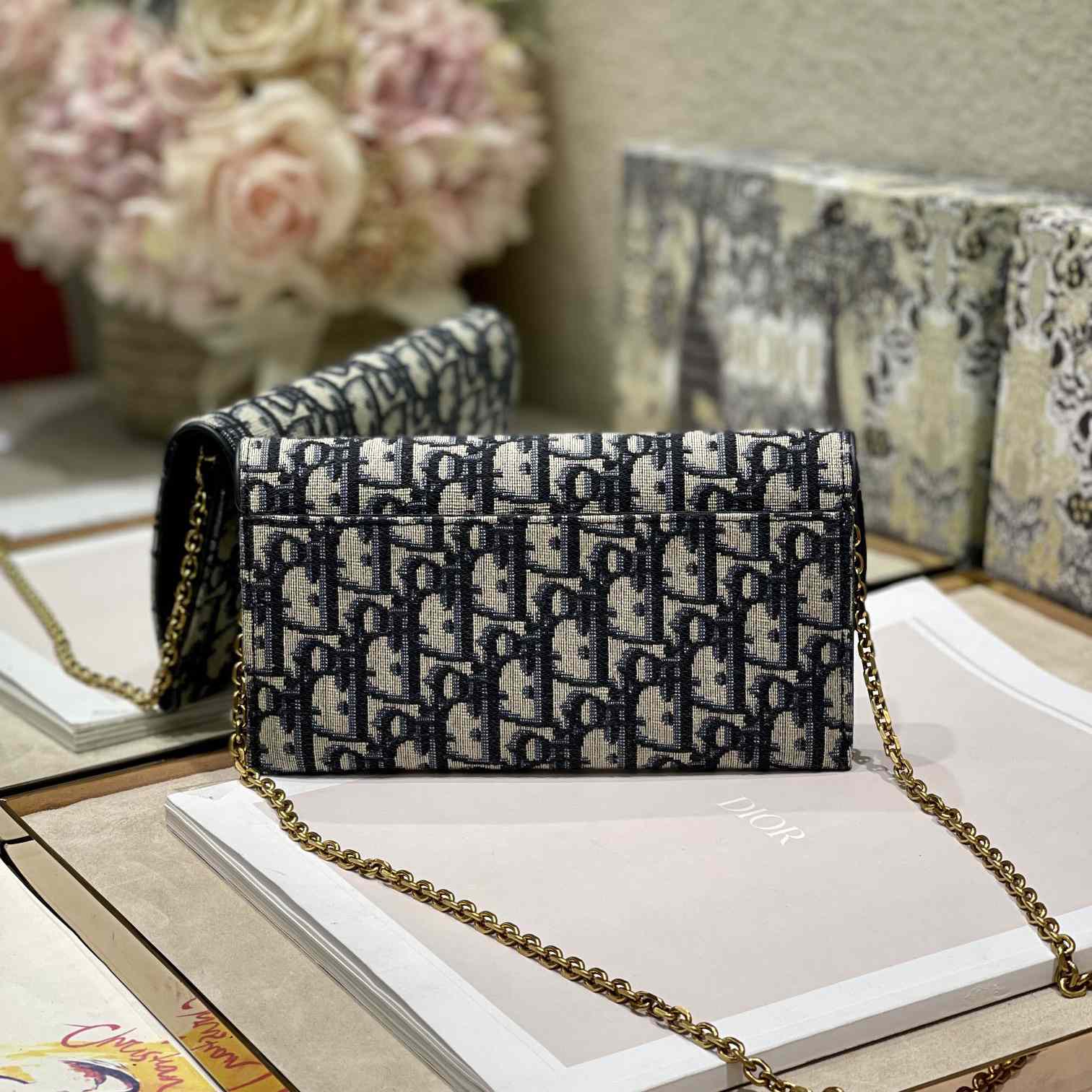 Dior Saddle Pouch With Chain - DopestKickz