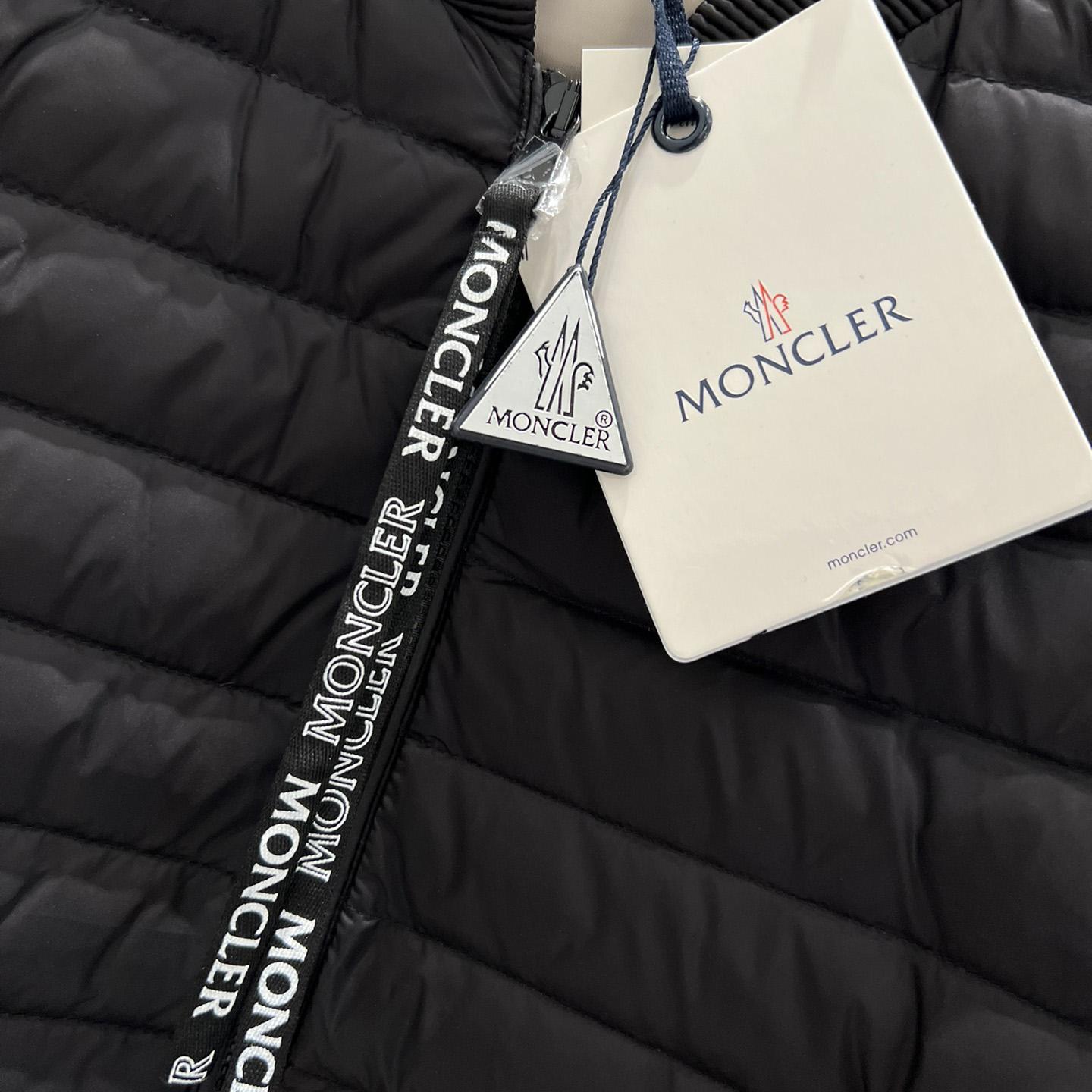 Moncler Blenca Black Puffer Jacket - DopestKickz