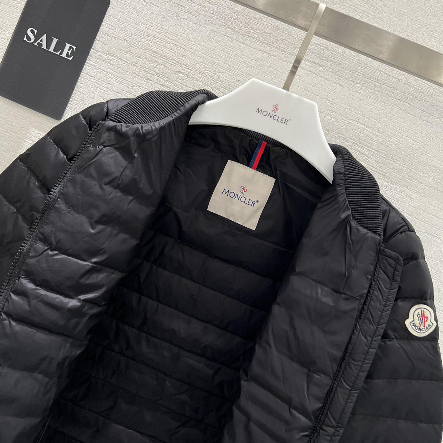 Moncler Blenca Black Puffer Jacket - DopestKickz