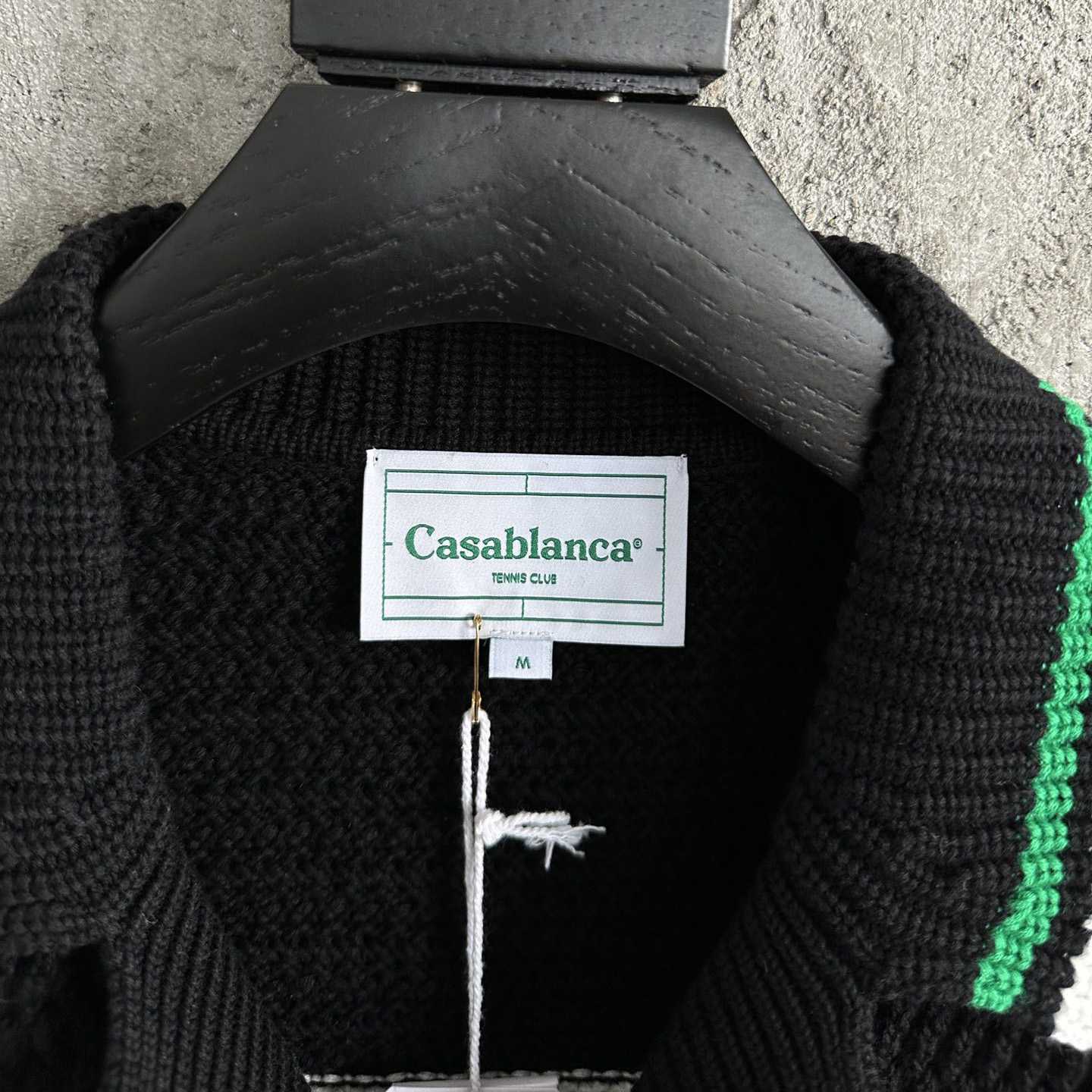 Casablanca Tennis Crochet Shirt - DopestKickz