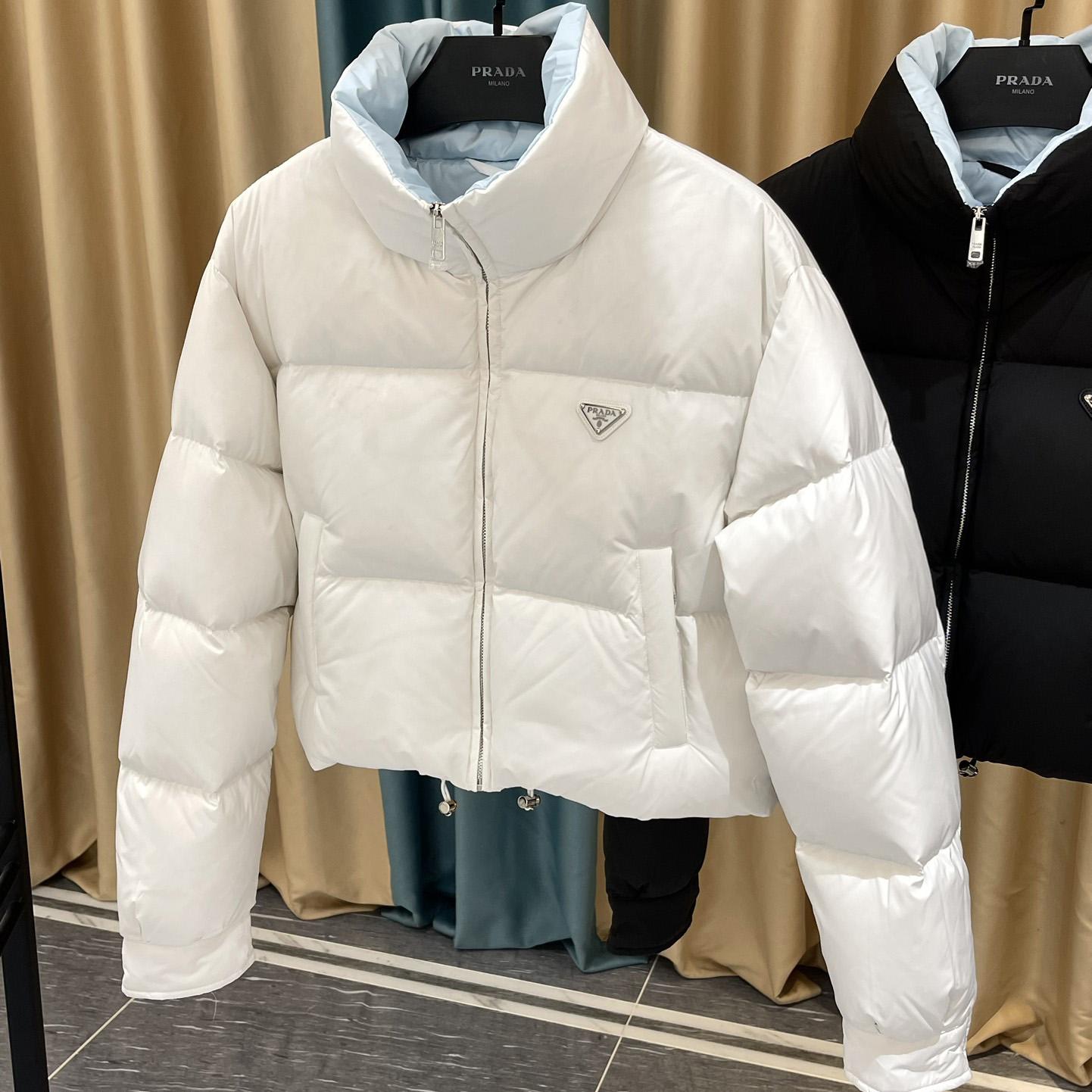 Prada Cropped Padded Jacket - DopestKickz
