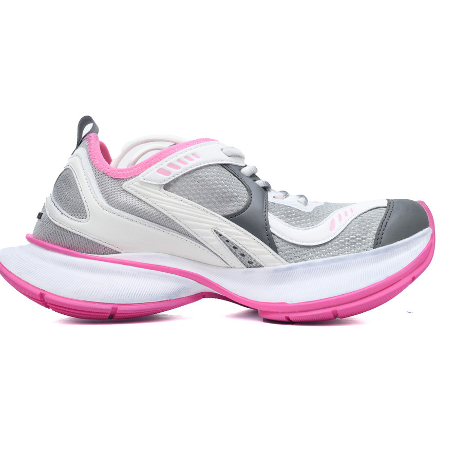 Balenciaga Circuit Sneaker In Grey, White And Pink - DopestKickz