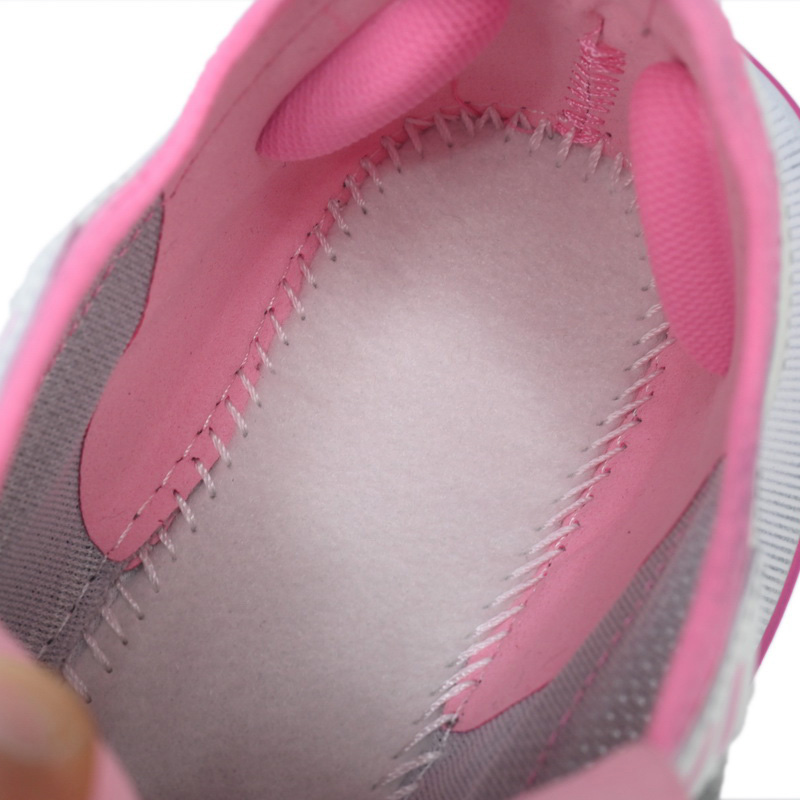 Balenciaga Circuit Sneaker In Grey, White And Pink - DopestKickz