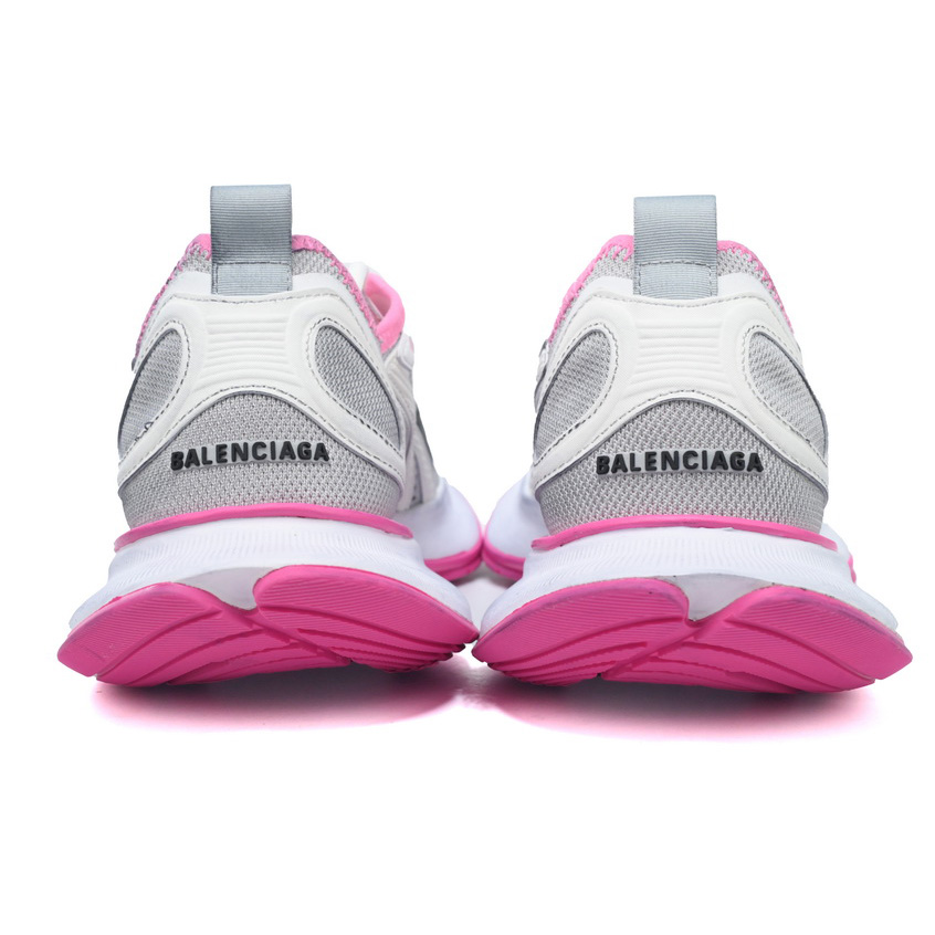 Balenciaga Circuit Sneaker In Grey, White And Pink - DopestKickz