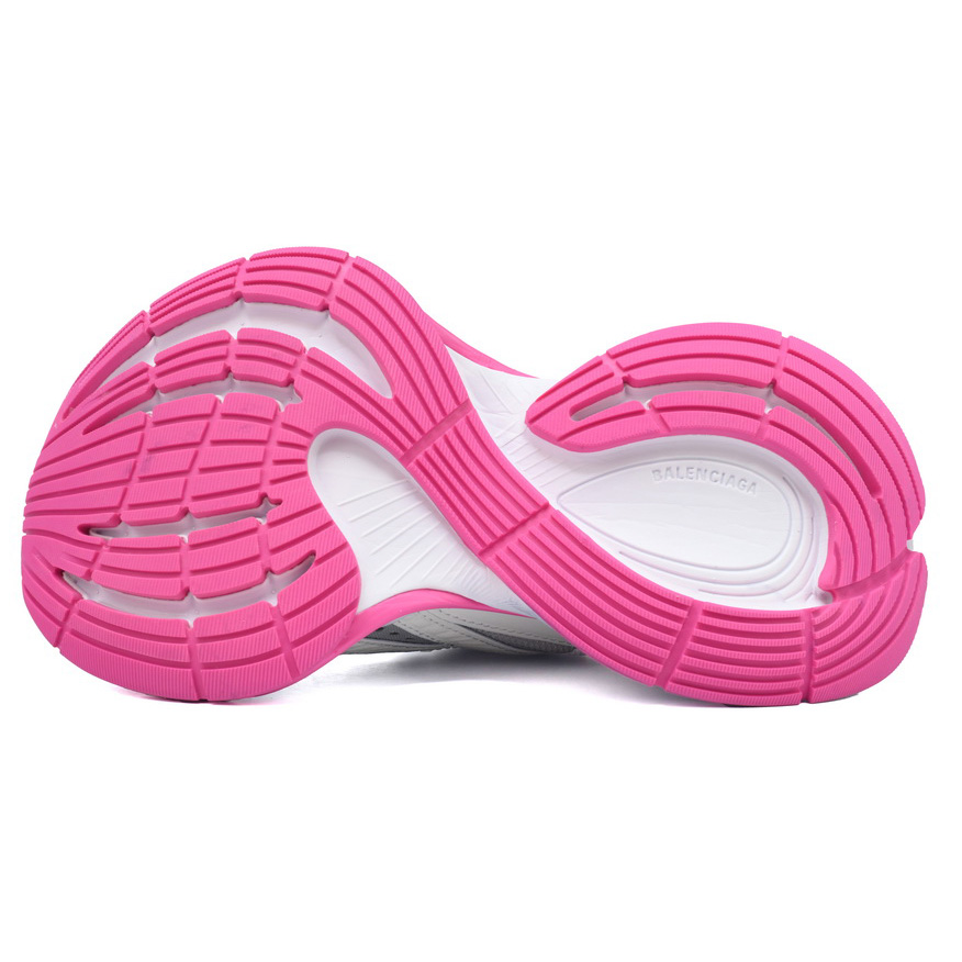 Balenciaga Circuit Sneaker In Grey, White And Pink - DopestKickz