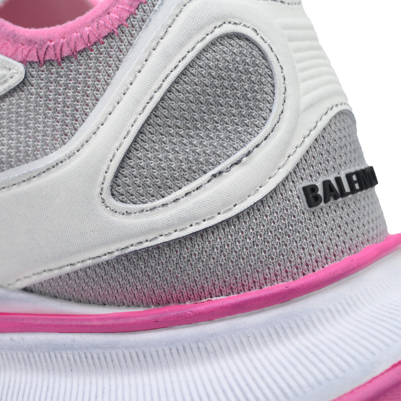 Balenciaga Circuit Sneaker In Grey, White And Pink - DopestKickz