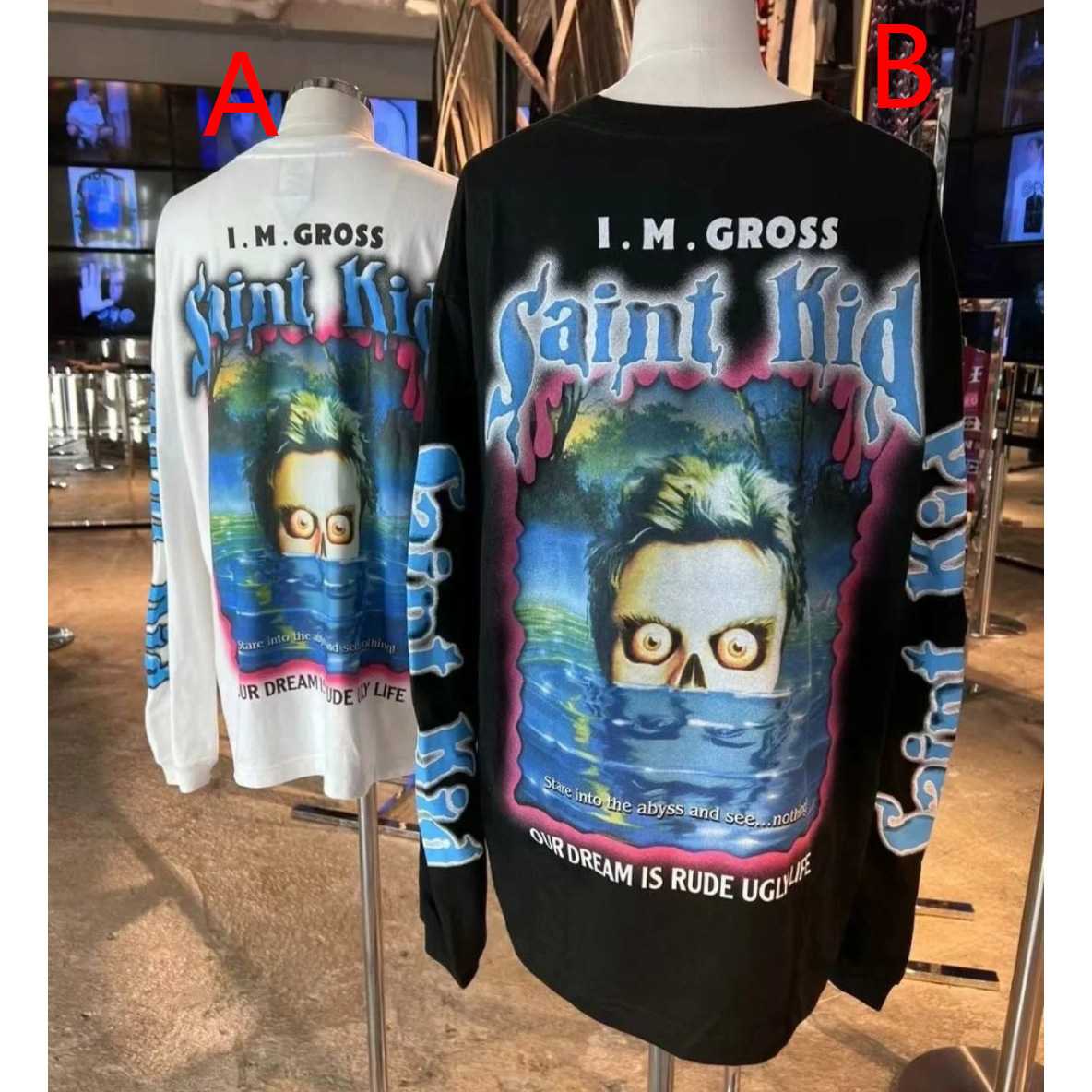 Saint Michael x The Kid Laroi L/S T-shirt - DopestKickz