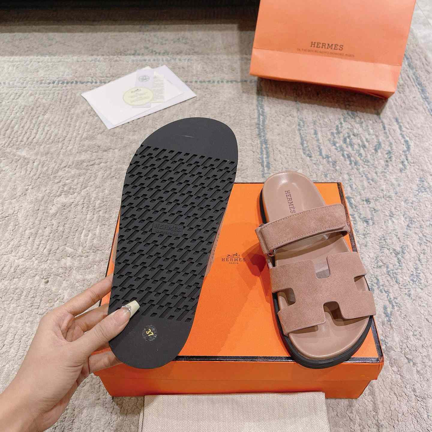 Hermes Chypre Sandal - DopestKickz