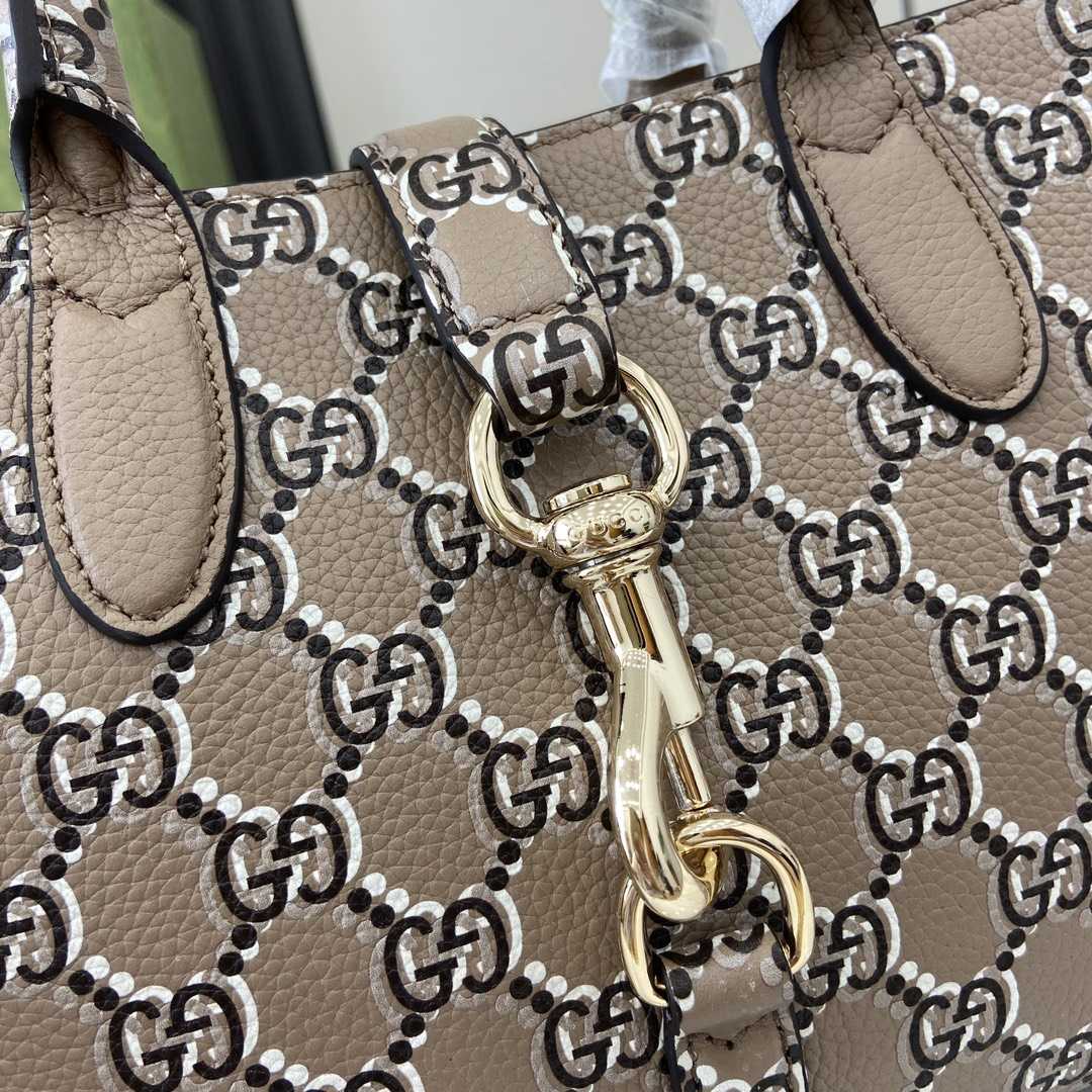 Gucci Small Tote Bag With GG Shadow  - DopestKickz