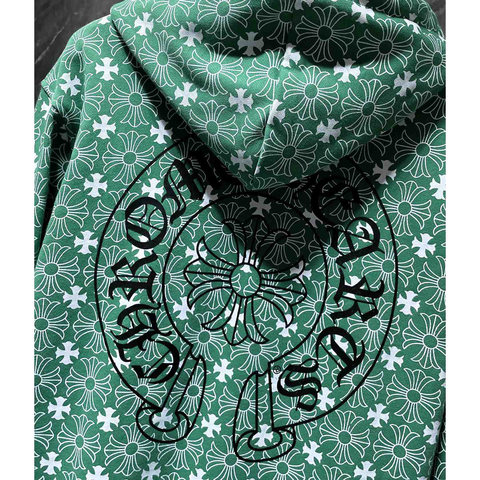 Chrome Hearts Horseshoe Zip Up Hoodie 