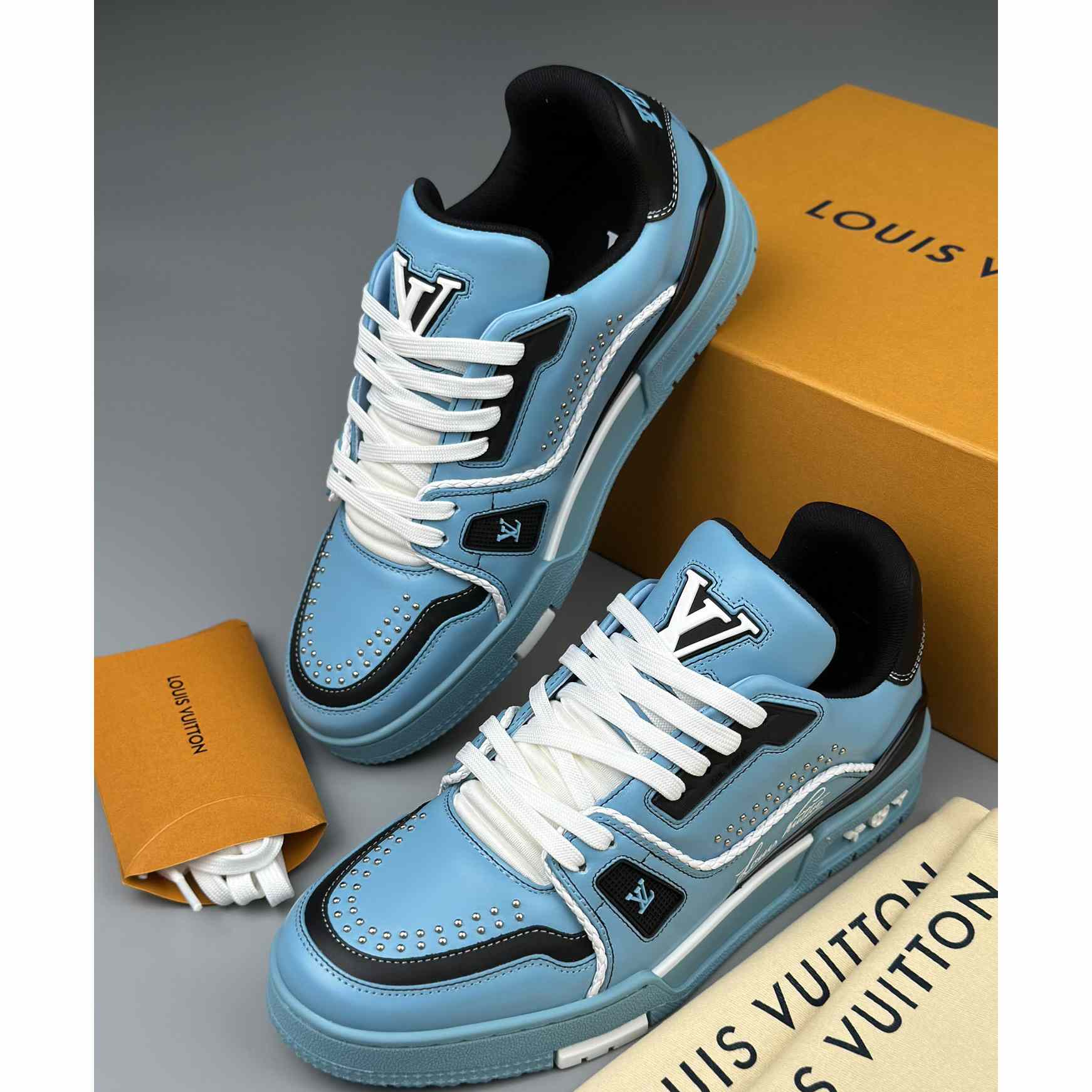 Louis Vuitton LV Trainer Sneaker     1AD7K6 - DopestKickz