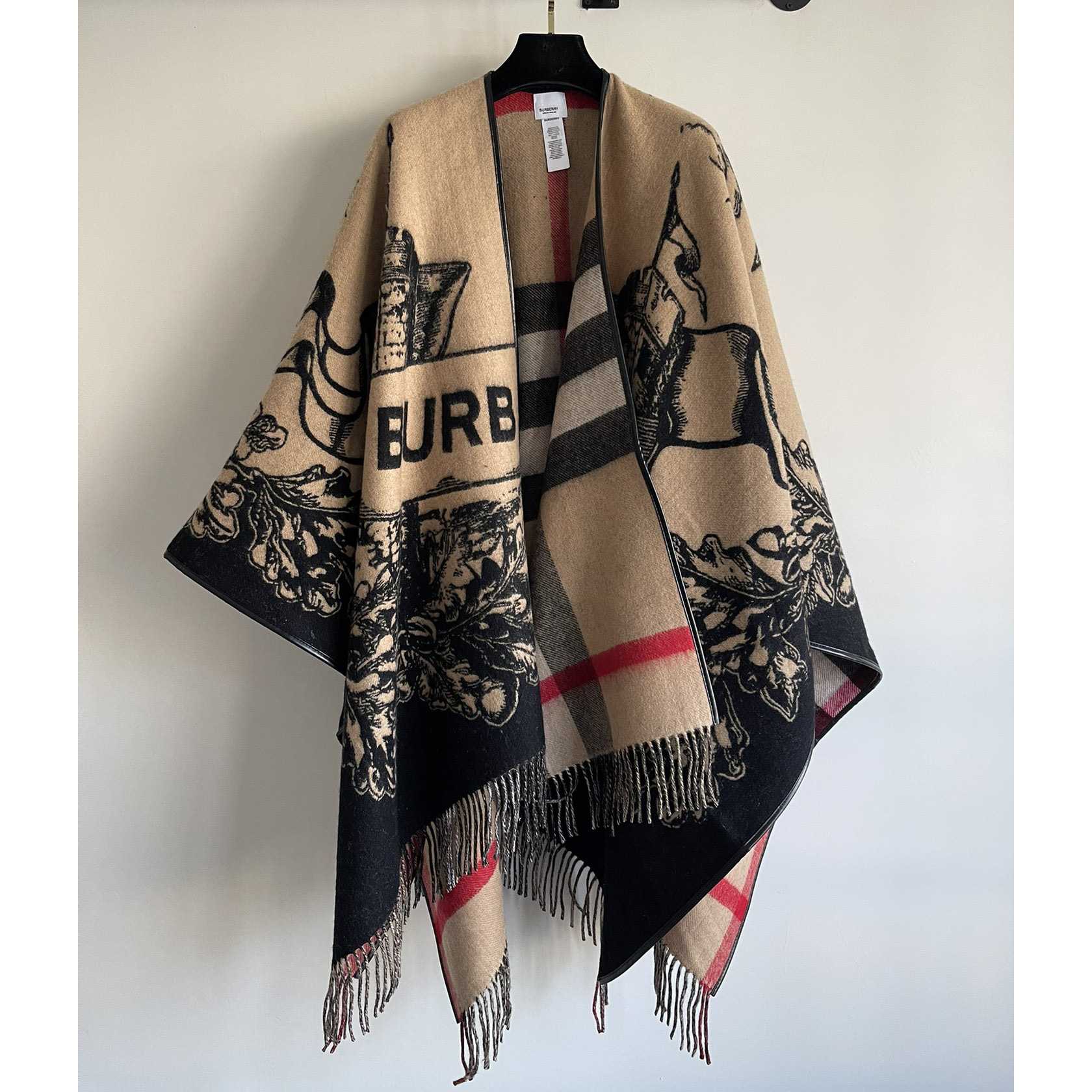 Burberry Poncho - DopestKickz