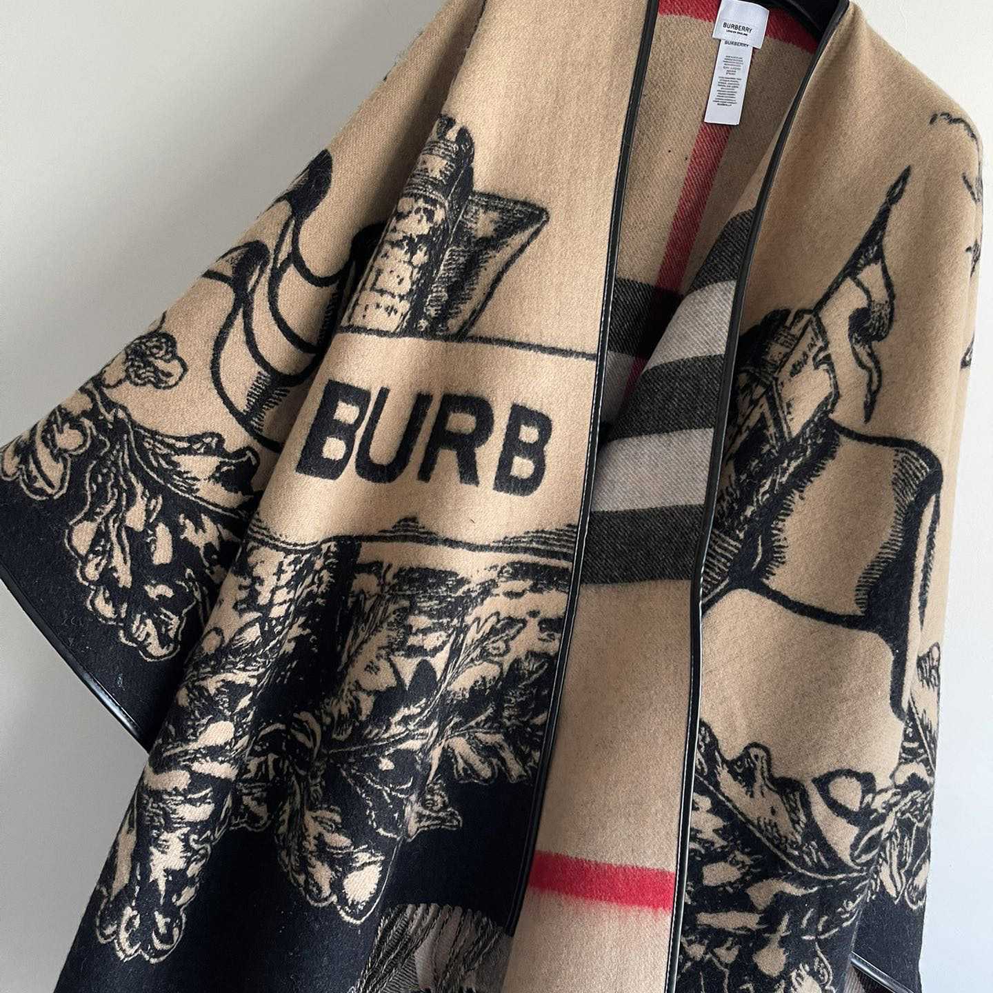 Burberry Poncho - DopestKickz